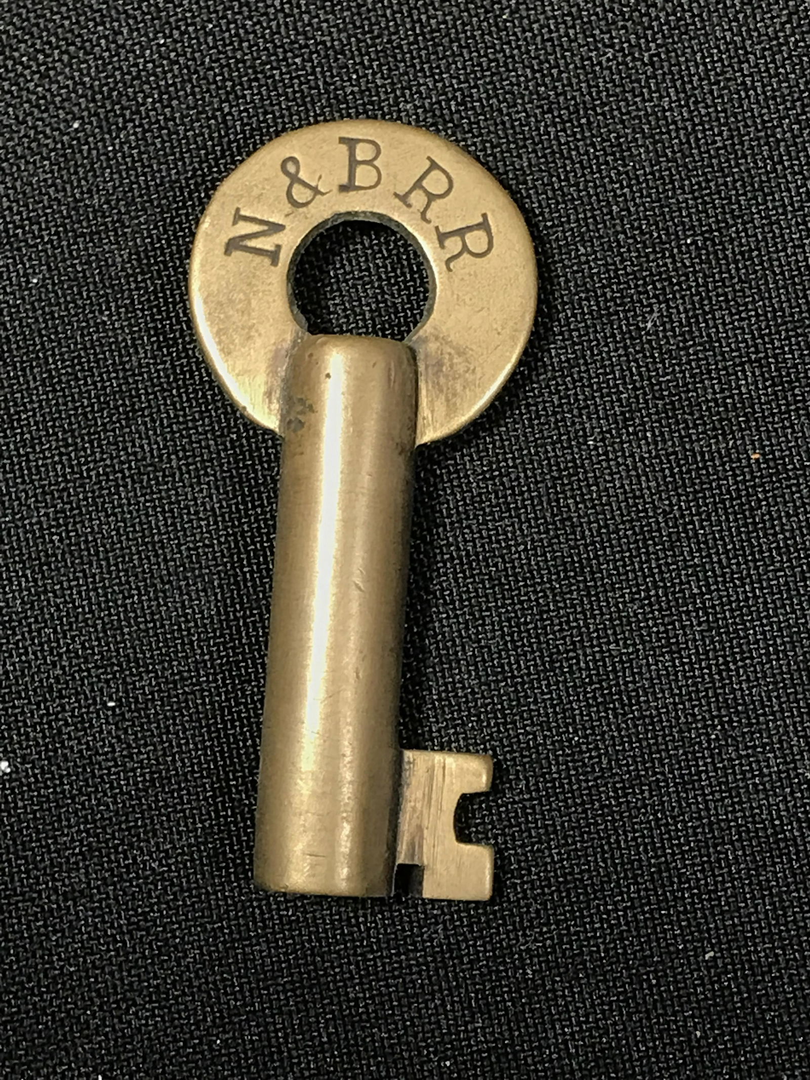 N & BRR Padlock Key . (1 of 3)