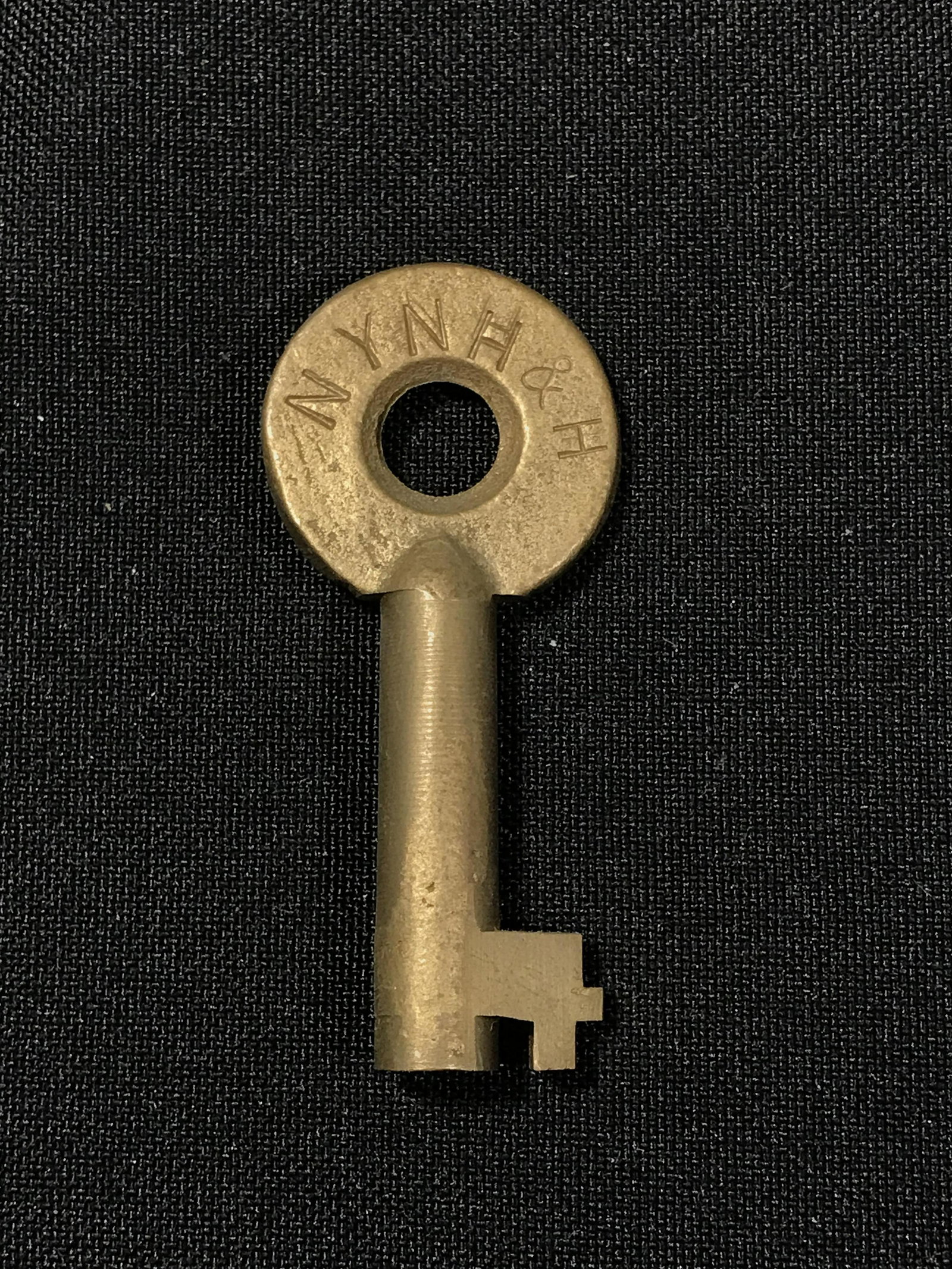 NYNH & H Padlock Key New York, New Haven and Hartford Railroad: New York, New Haven and Hartford Railroad
