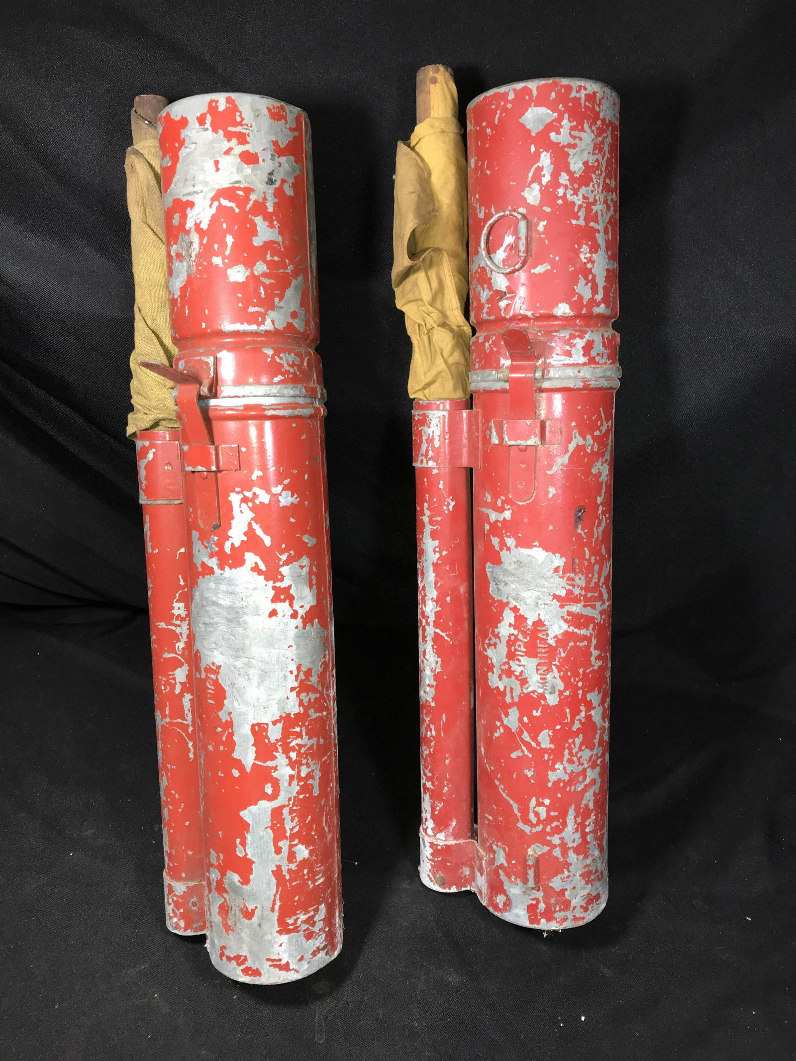 Railroad Warning Flags (2) . (1 of 4)