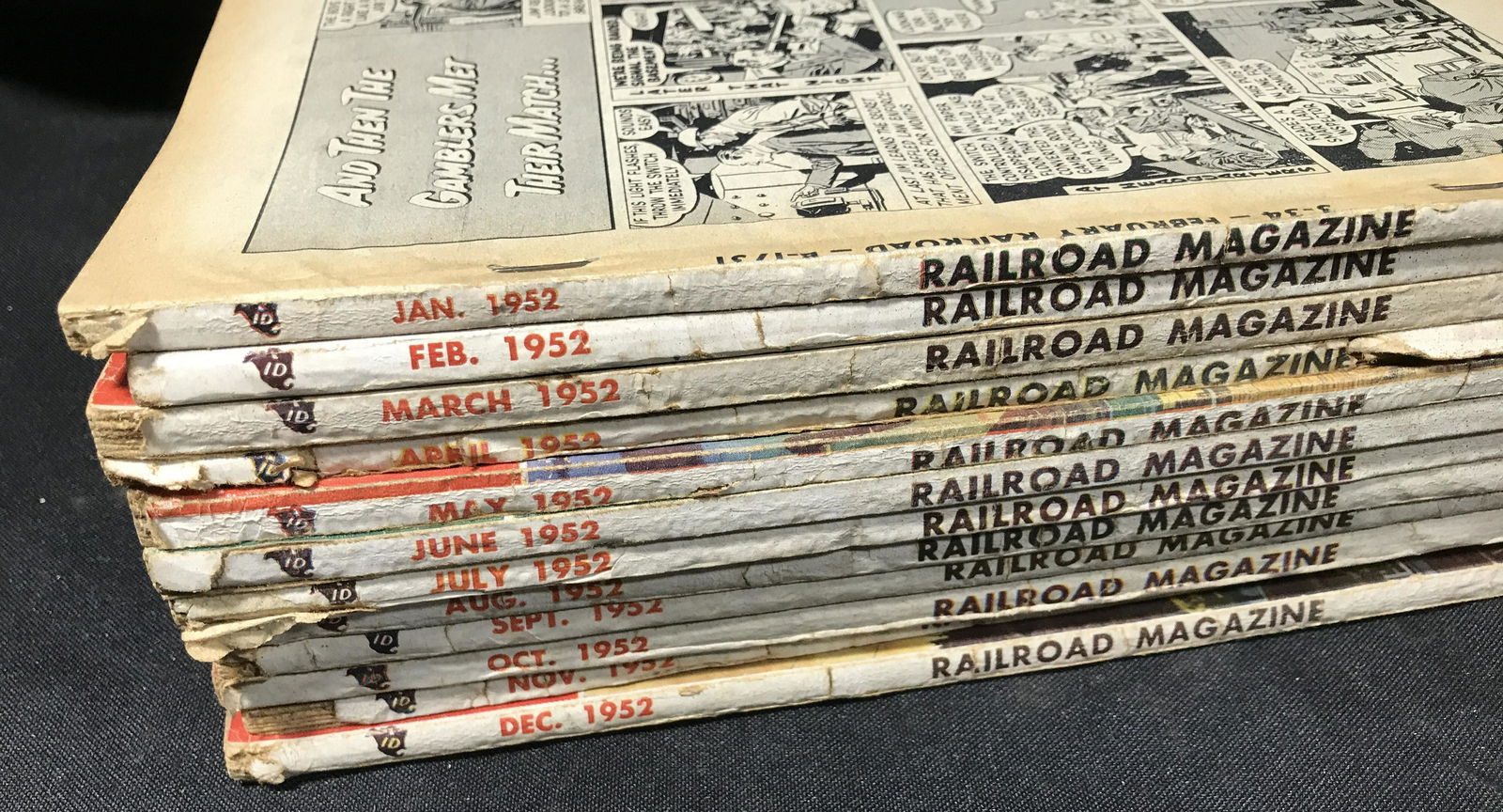 Railroad Magazine Collection 1952 . (1 of 4)