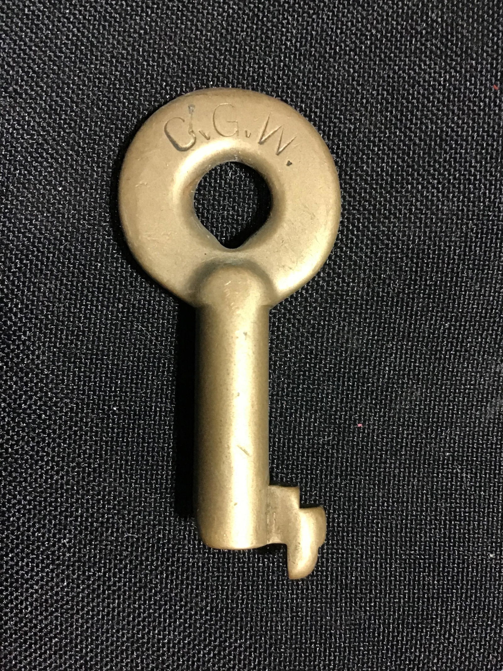 Chicago Great Western Railway Railroad Key . (1 of 2)