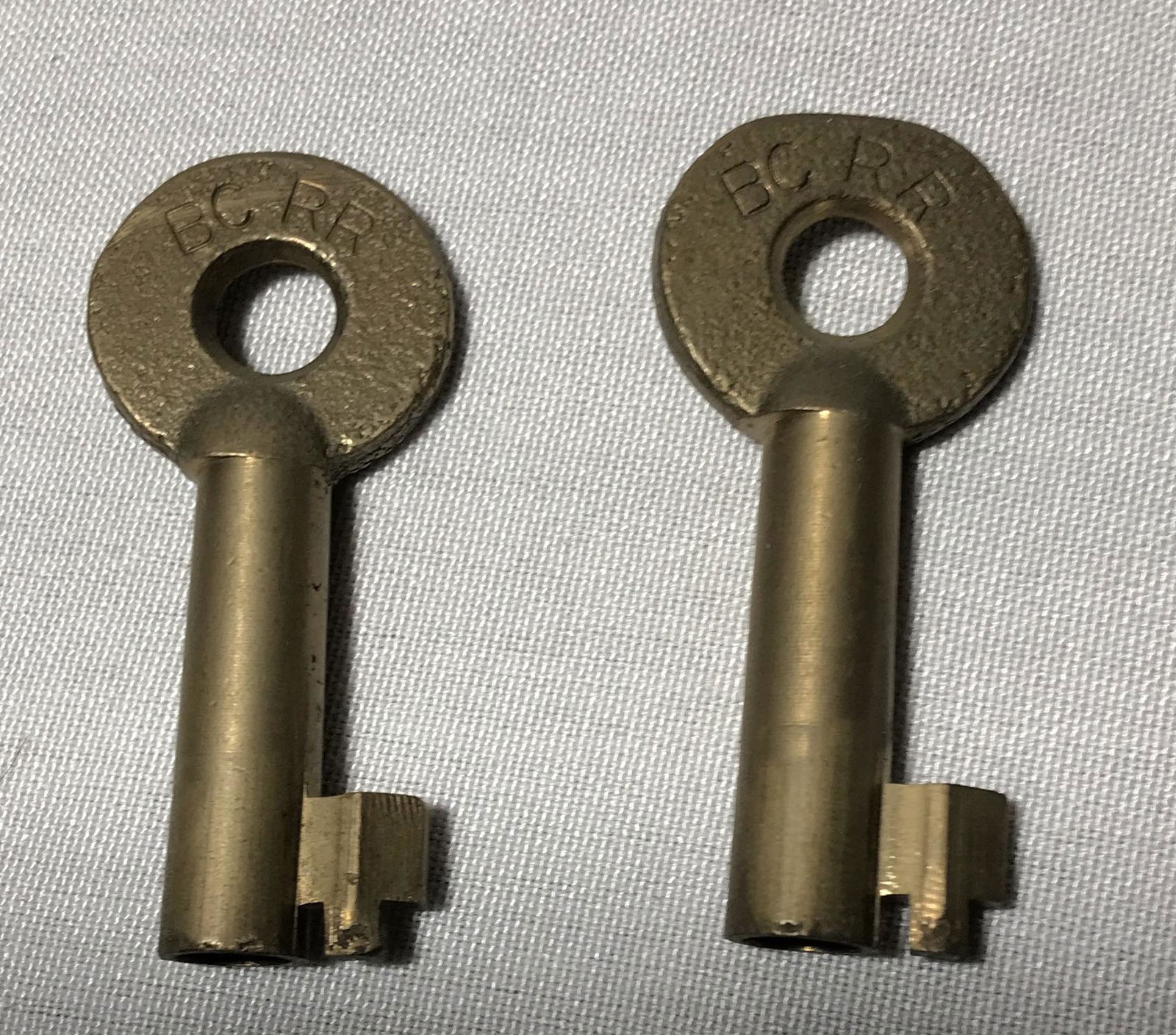 Brooklyn City Railroad Key B C RR  (2) . (1 of 2)