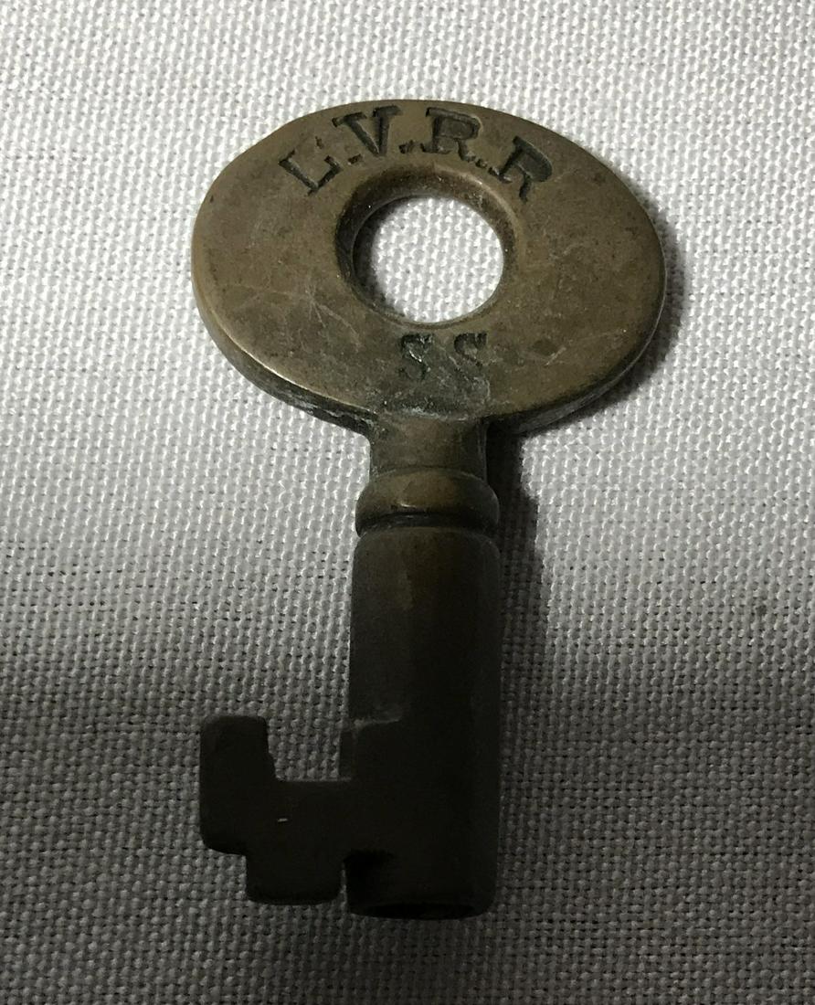 Lehigh Valley Railroad Key L V RR . (1 of 2)