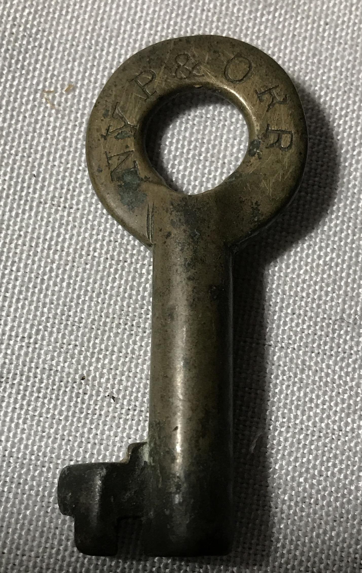 Railroad Key N Y P & O RR . (1 of 2)