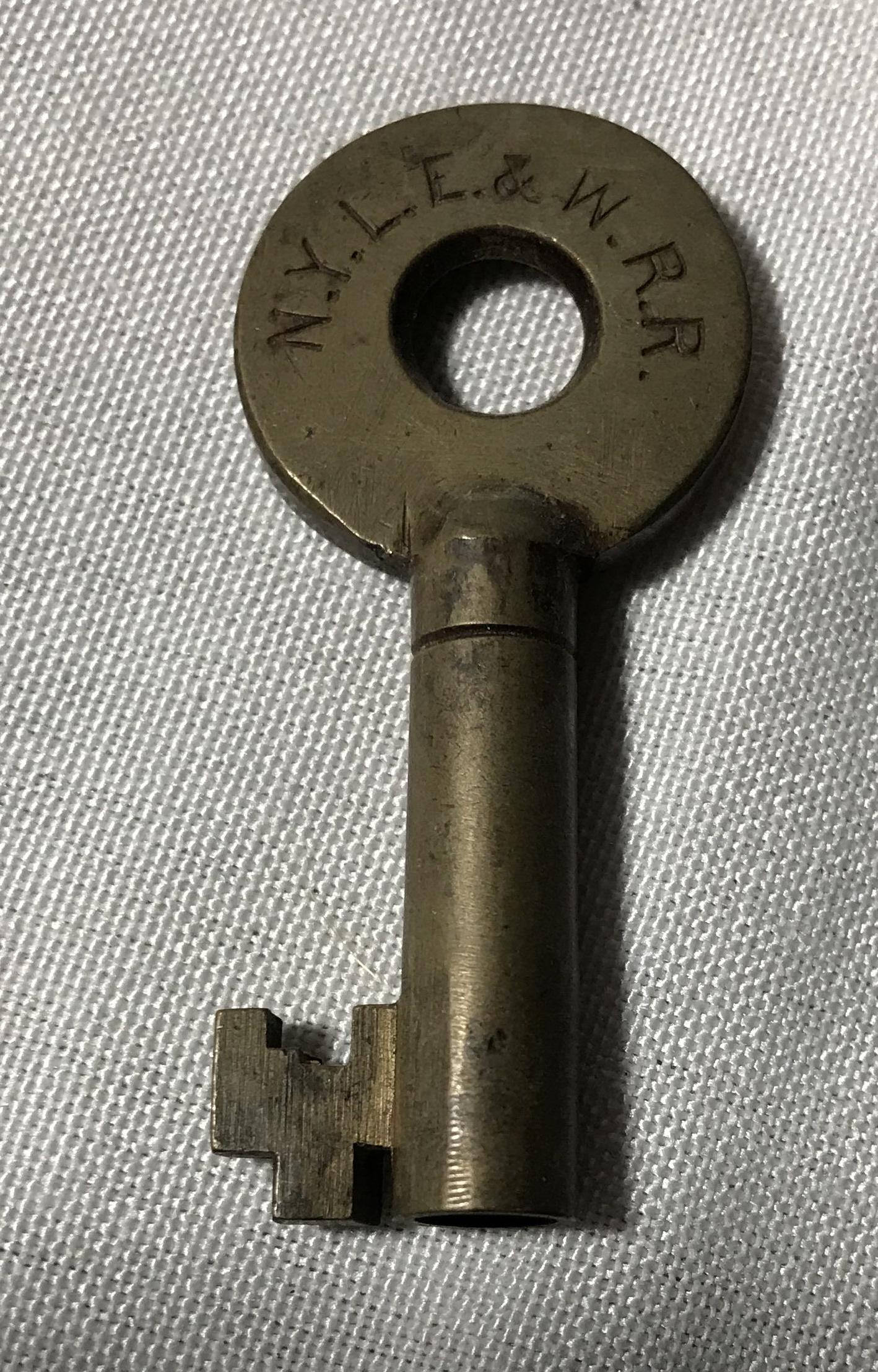 Railroad Key N Y L E & W RR . (1 of 2)