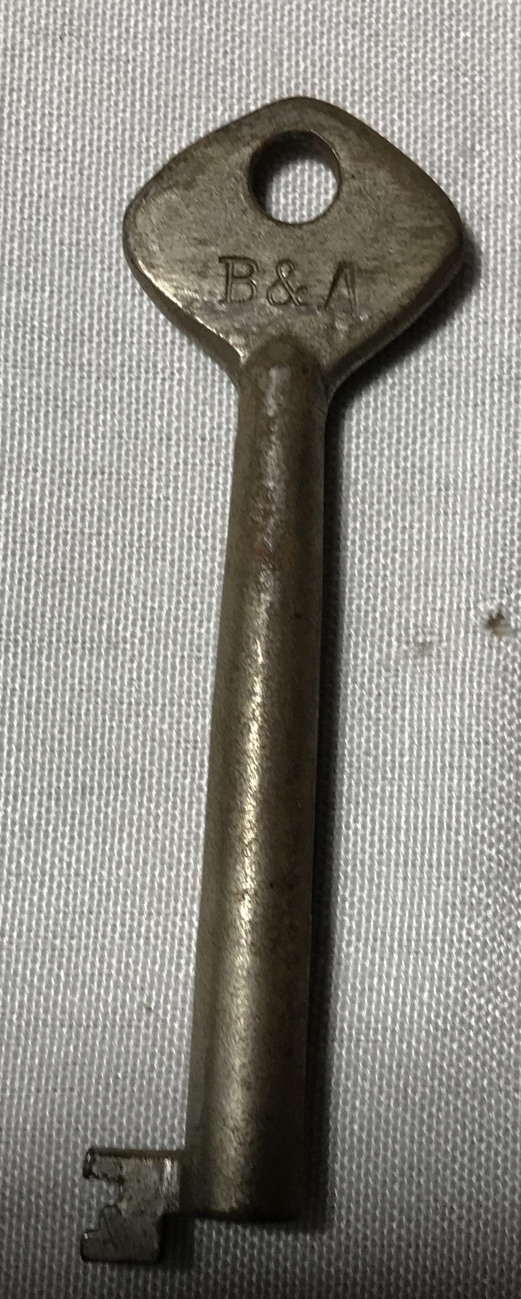 Baltimore & Annapolis Railroad Key B & A . (1 of 2)