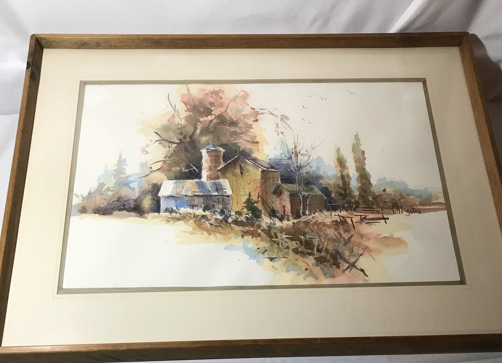 Niagara County Scenic watercolor by Bill Gates (1 of 5)