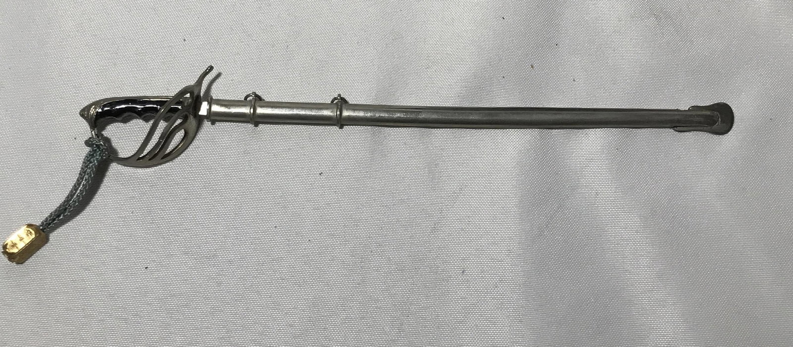 Vintage sword letter opener with sheath (1 of 4)