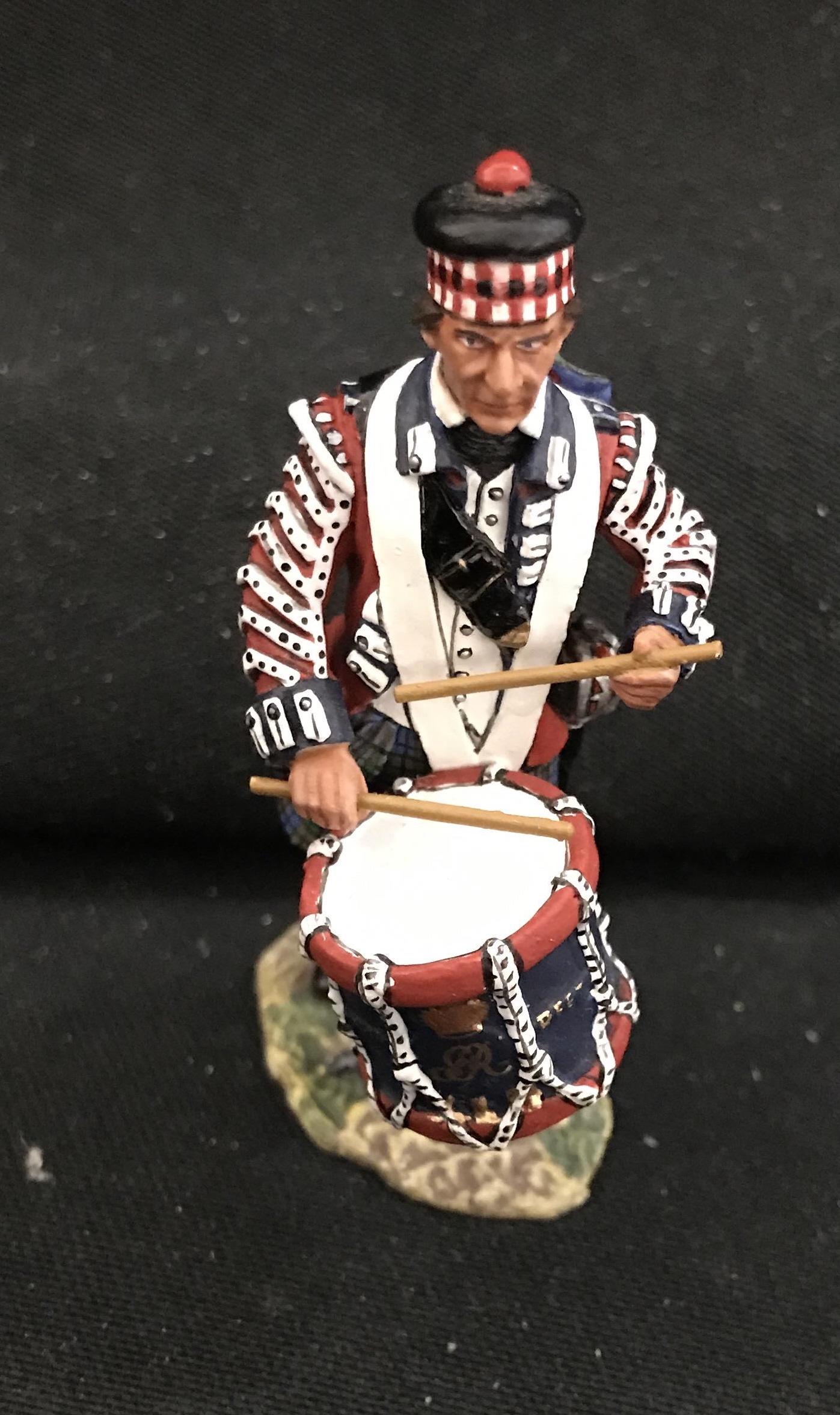 King and Country American Revolution Drummer BR27: .