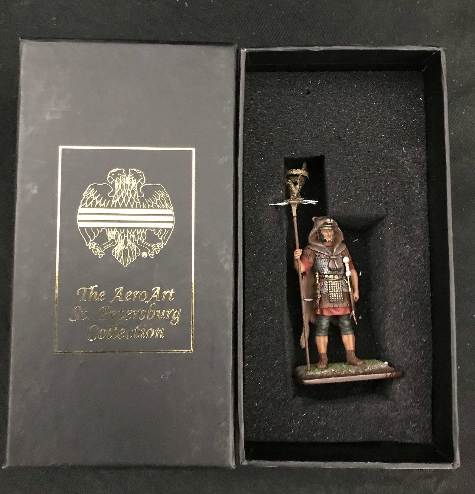 Aero Art St. Petersburg Collection #6313 Roman: Roman Legions Aquilifer in Bearskin Limited Edition