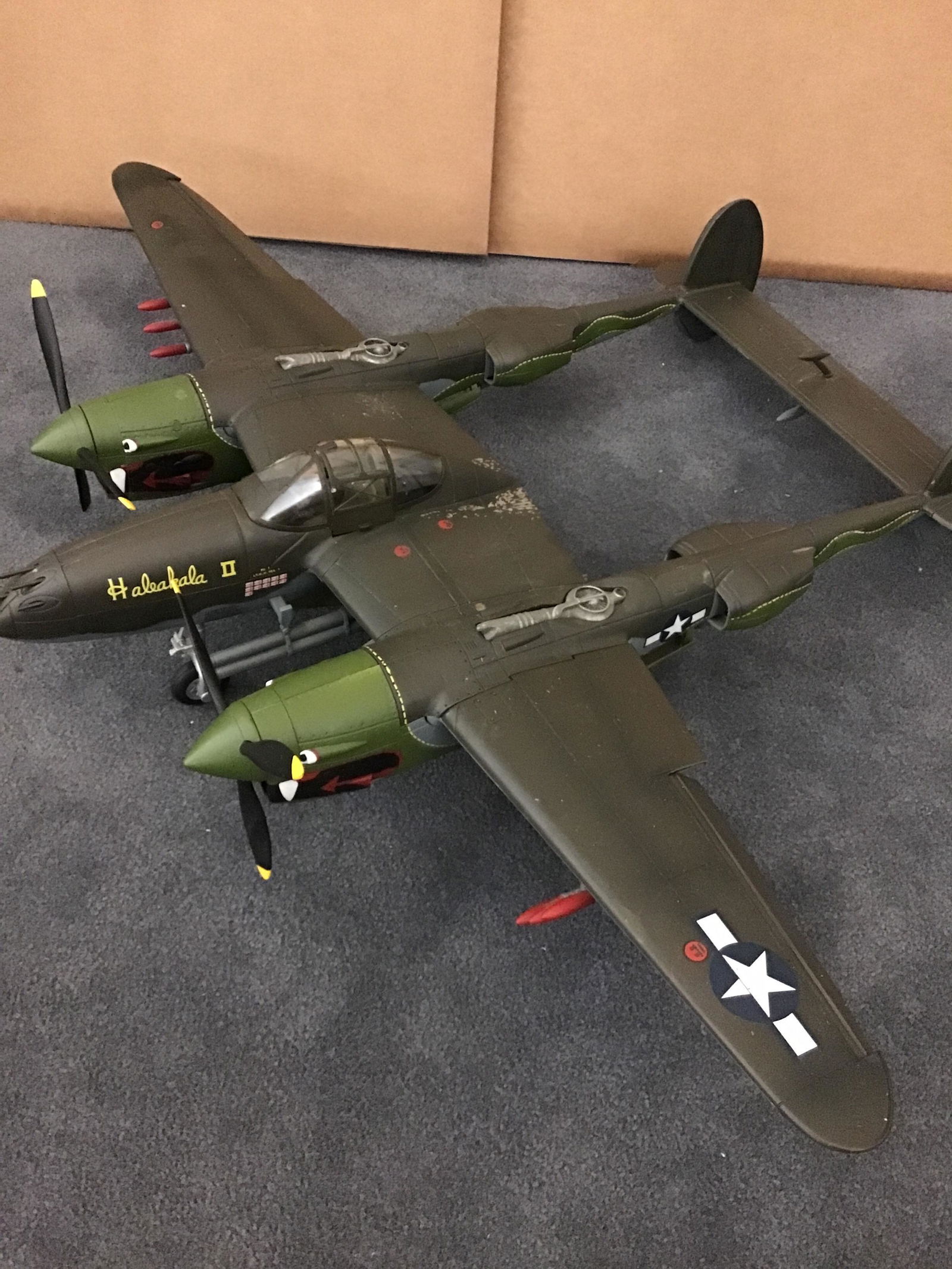 21st Century 1:18 P-38J Lightning Interceptor (1 of 3)