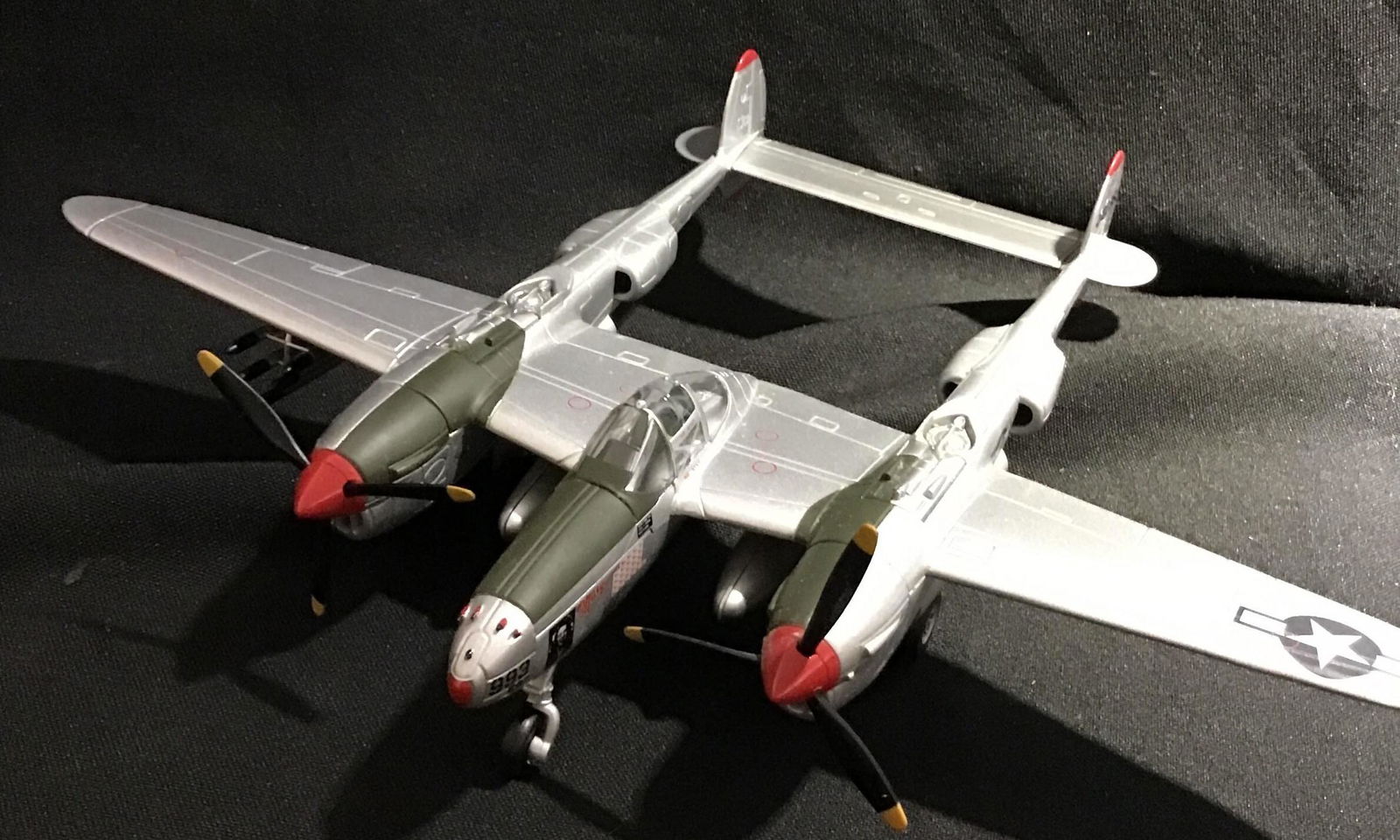 【希少】　フランクリンミント　P-38 LIGHTNING 飛行機 Franklin Mint P 38 Lightning