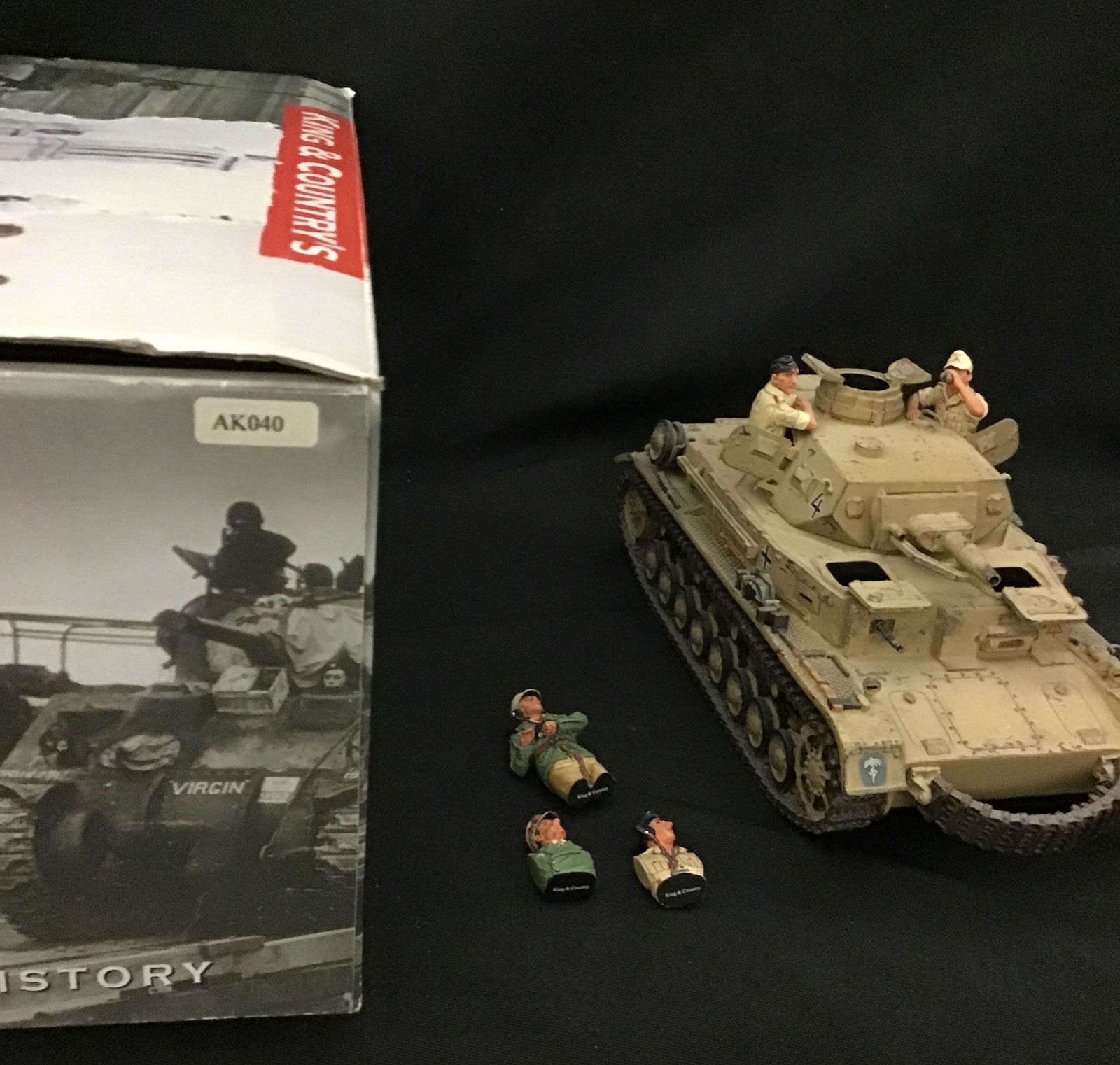 King & Country WW2 German AK040 Afrika Korps (1 of 6)
