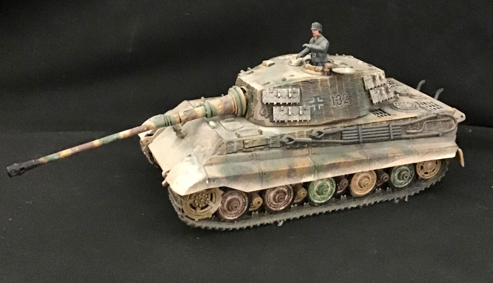 Forces of Valor Unimax WW2 German Tank w/ Driver (1 of 3)