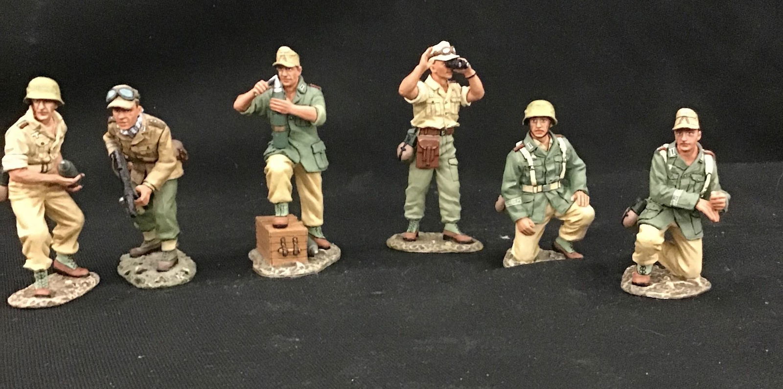 King & Country Afrikakorps Figures Lot of 6 (1 of 6)