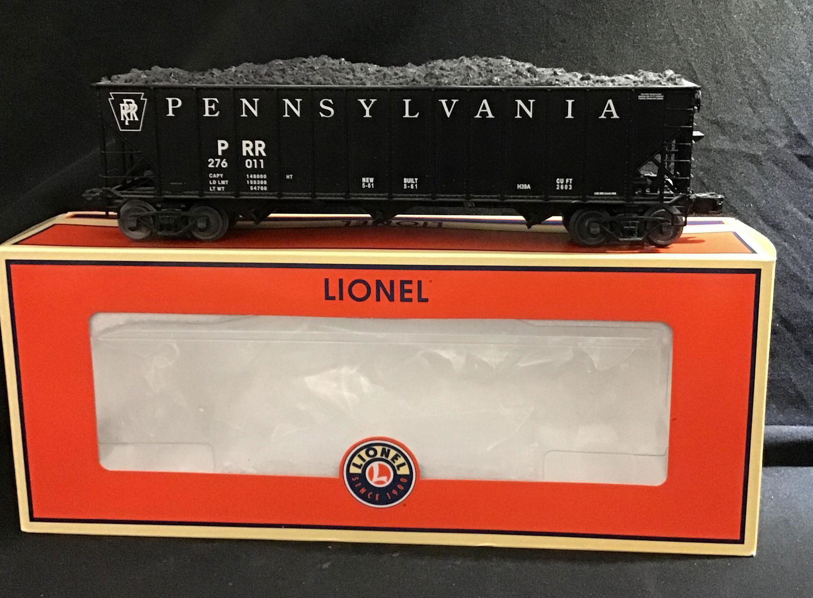 Lionel Pennsylvania Coal Car Model 6â€“29787 (1 of 3)