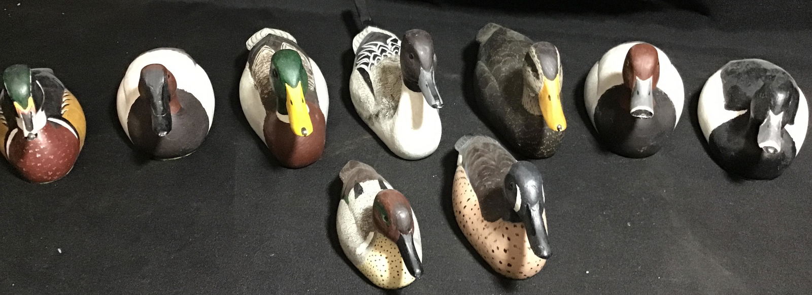 Vintage Wooden Duck Decoy Collection (9) (1 of 5)