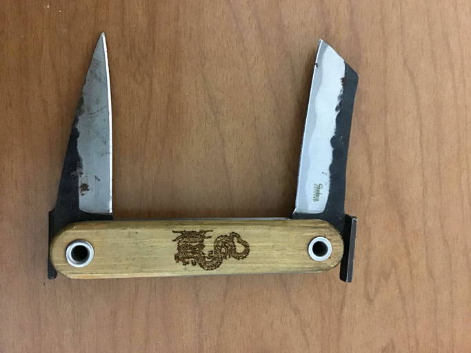 Shadow Asian Blade Knife