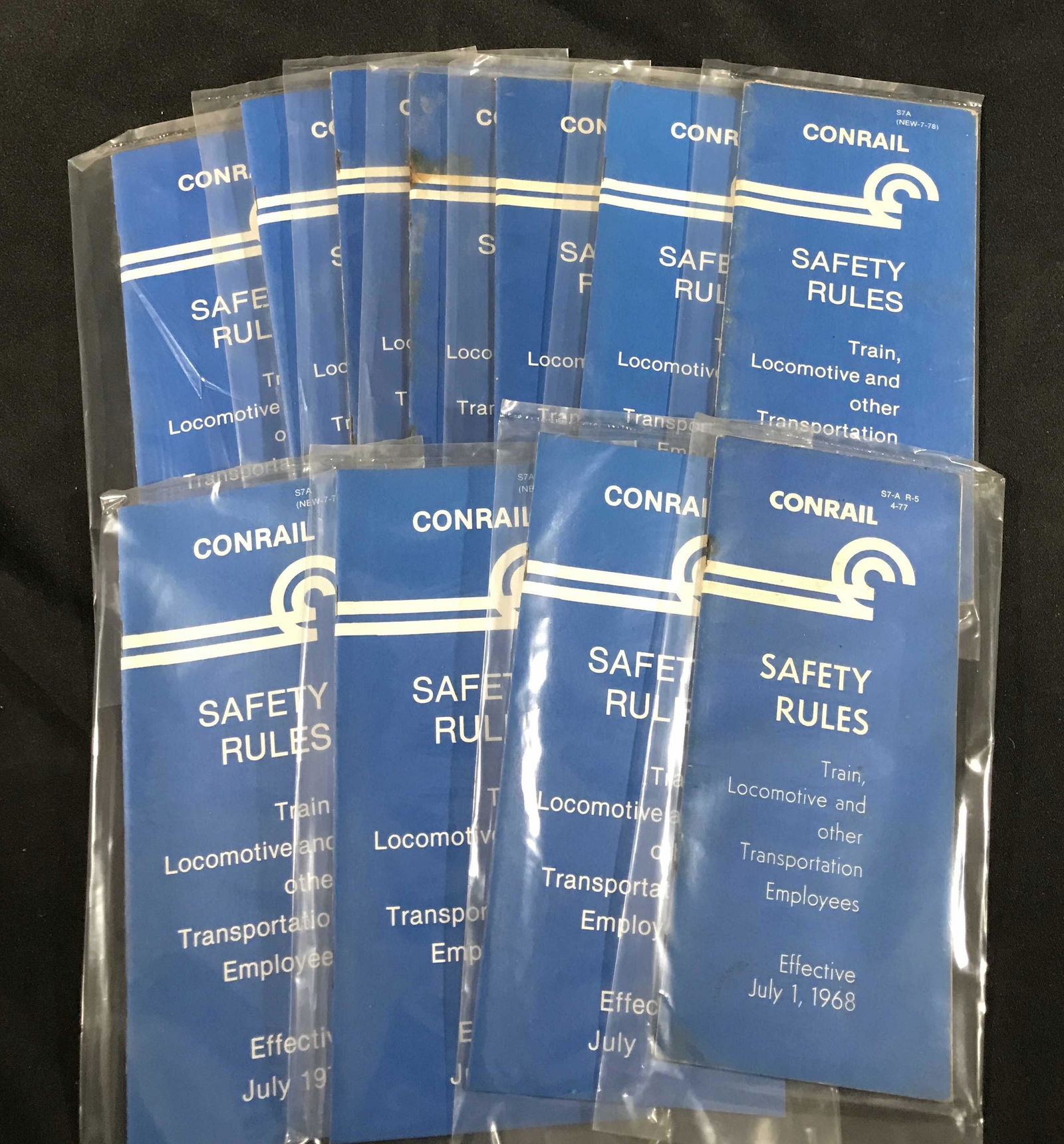Conrail Safety Rules Books 1968 1968 And Three Books Concerning Conrail