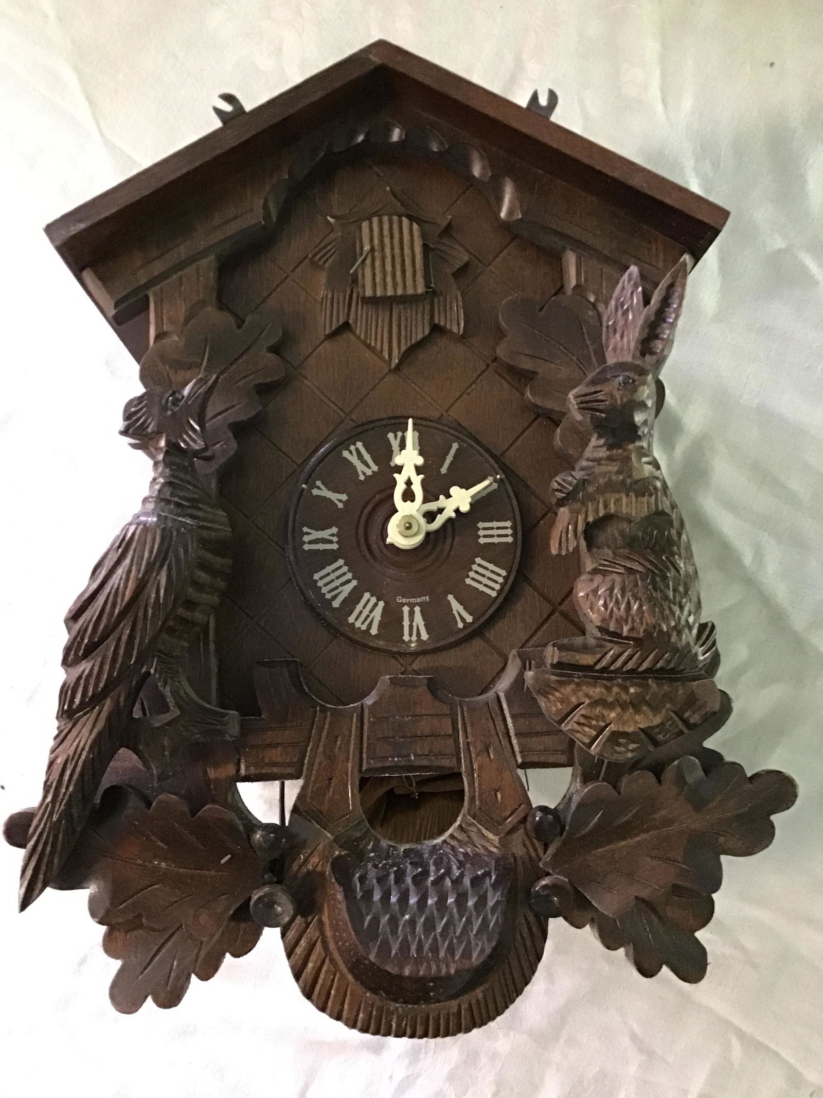 Vintage Cuckoo Clock Made in Germany (1 of 7)