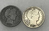 Barber Head Half Dollars (2)