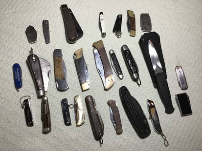 Vintage Pocket Knife Collection: .