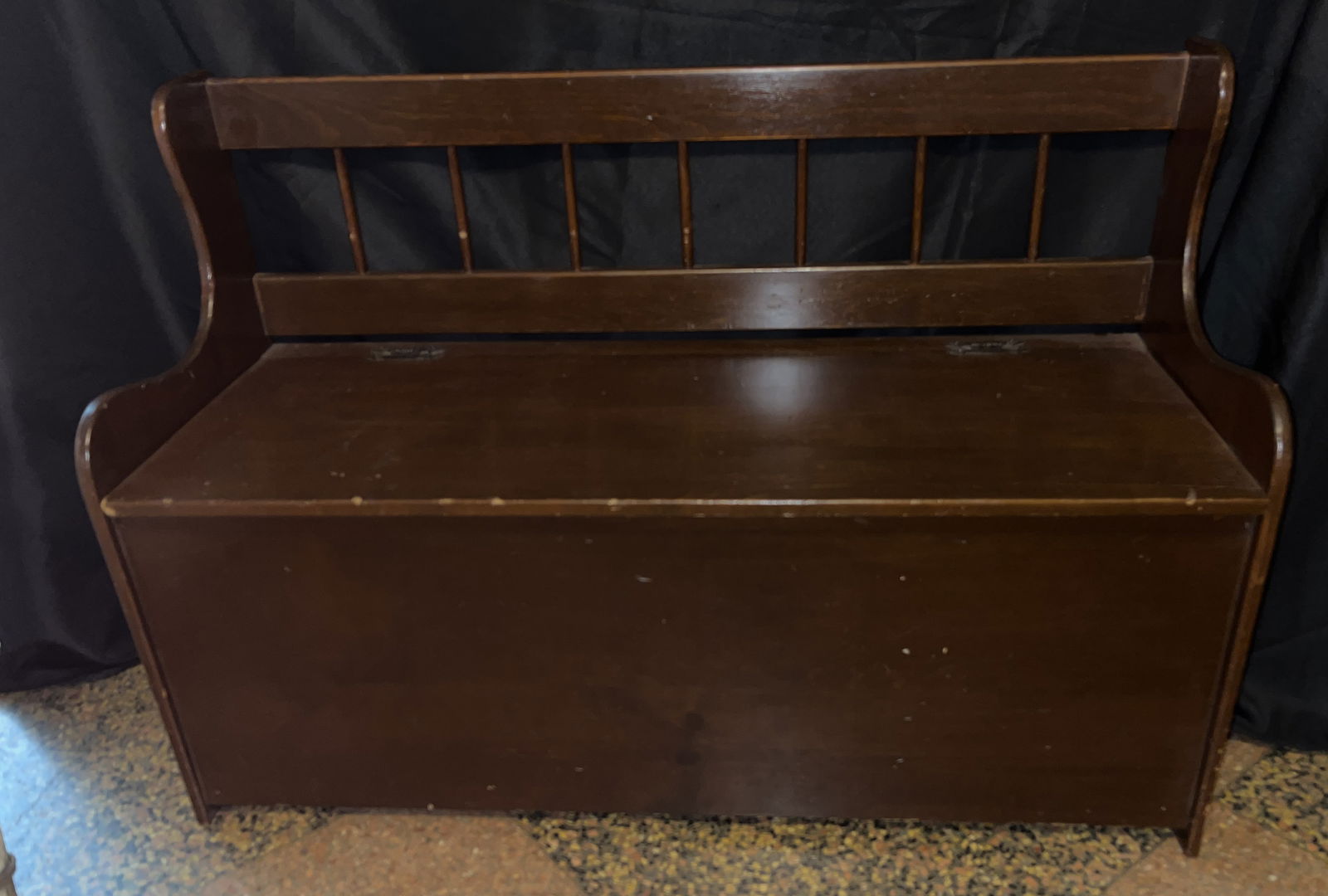 Vintage Storage / Toy Chest Bench (1 of 5)