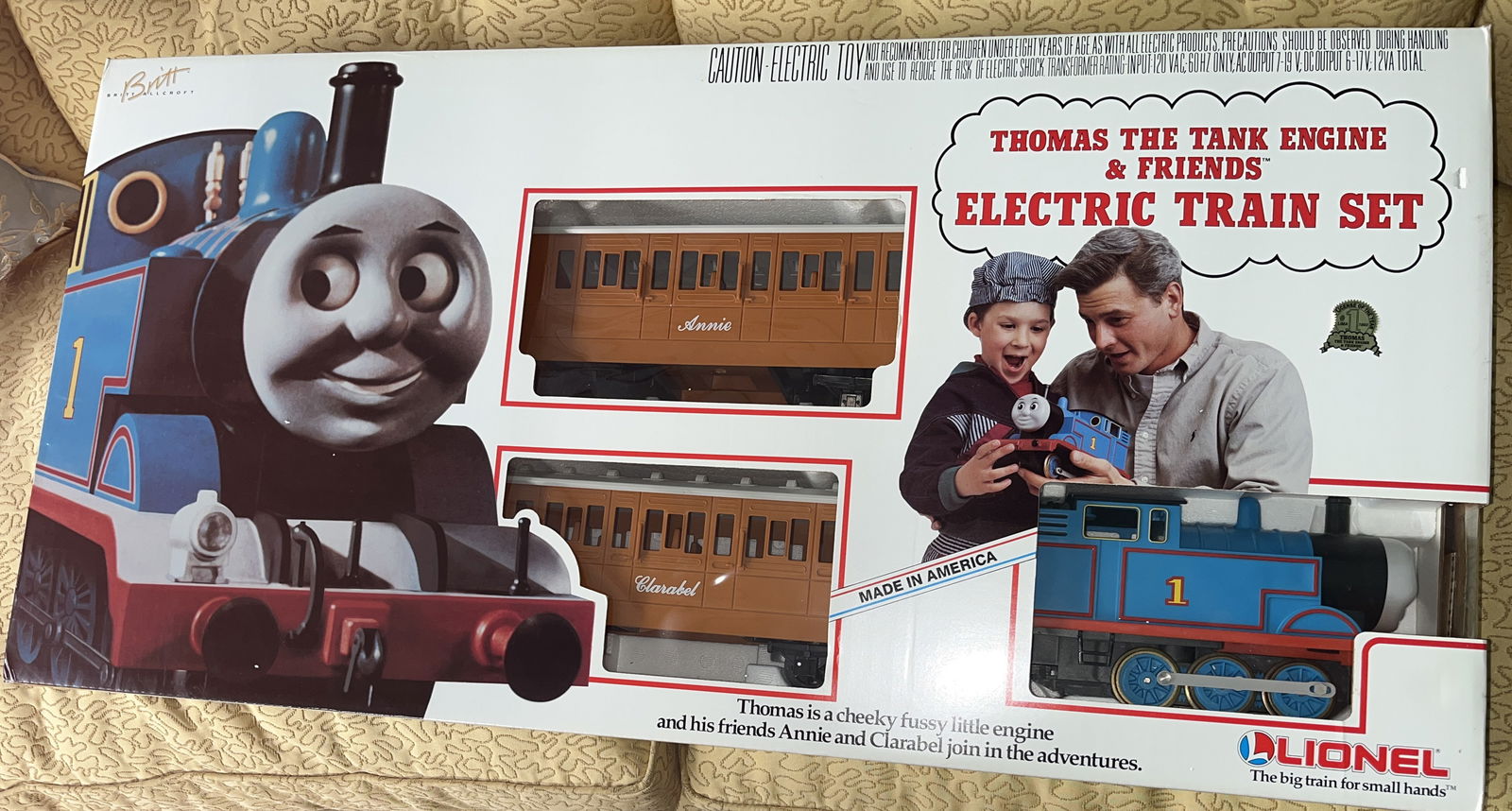 Thomas The Tank Engine Electric Train Set: In org package- Lionel