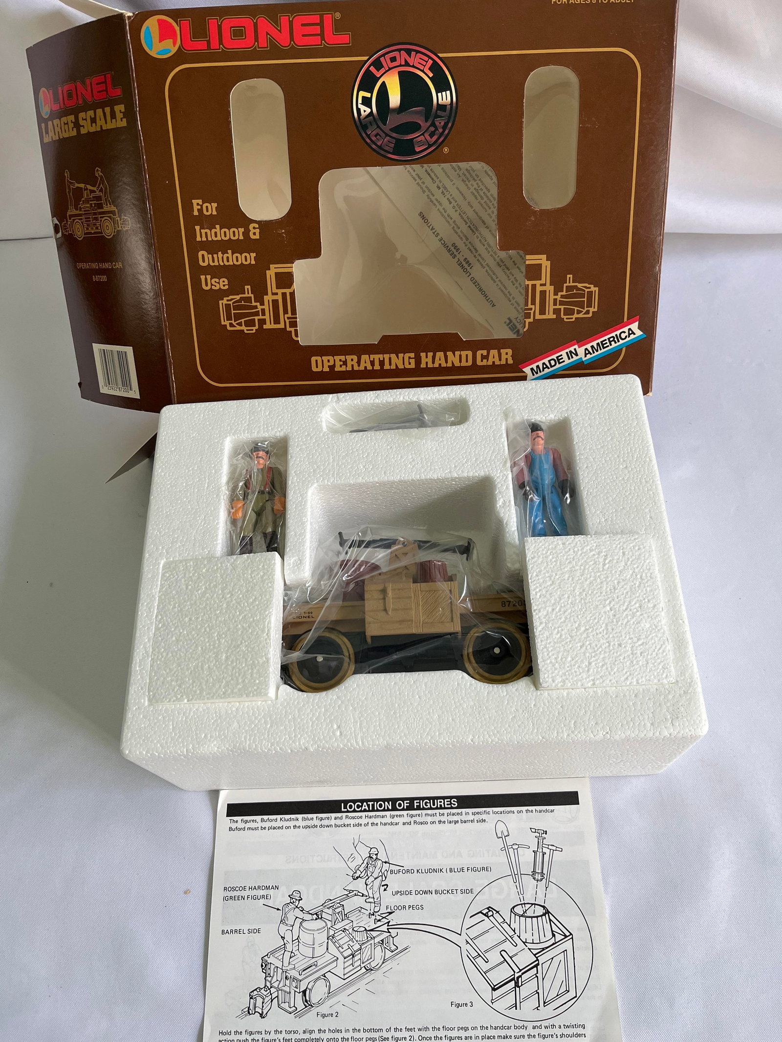 Lionel Large Scale Operating Hand Car (1 of 10)