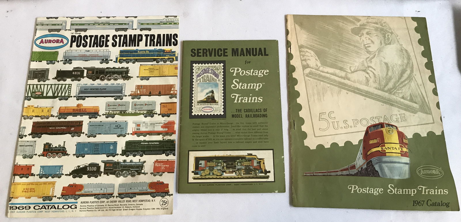 Postage Stamp Trains 1967 Service Manual, 1967 (1 of 10)