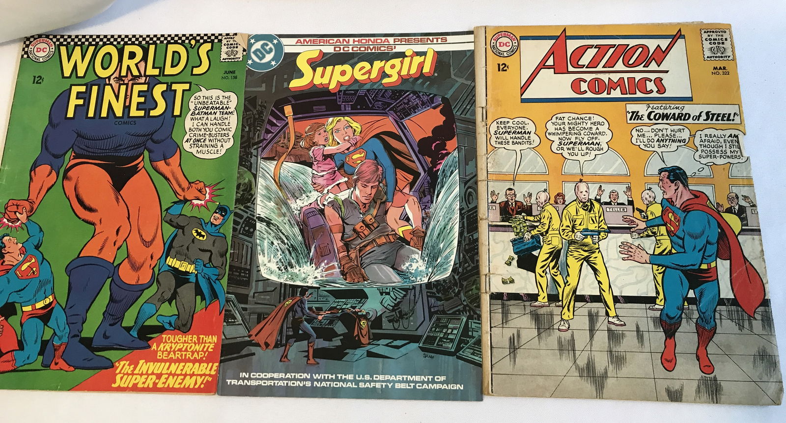 DC Comics Pack- Worlds Finest 158, Action Comics (1 of 7)