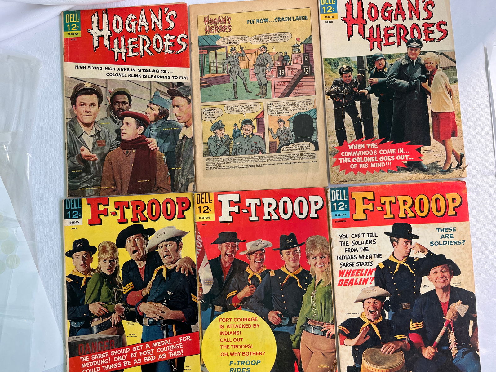 Hogans Heroes & F-Troop Comic Books (6) (1 of 10)