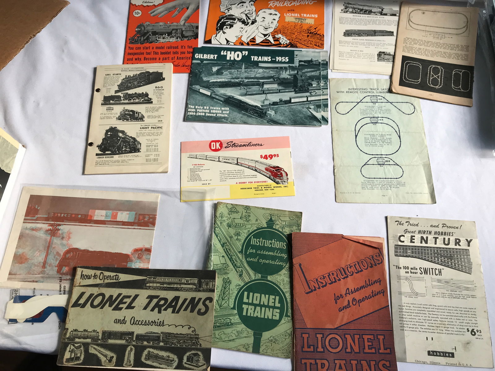 Lionel Train Instructions & other Memorabilia (1 of 5)