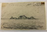 MAFFEI Drawing Island of LA FAUCHETTE