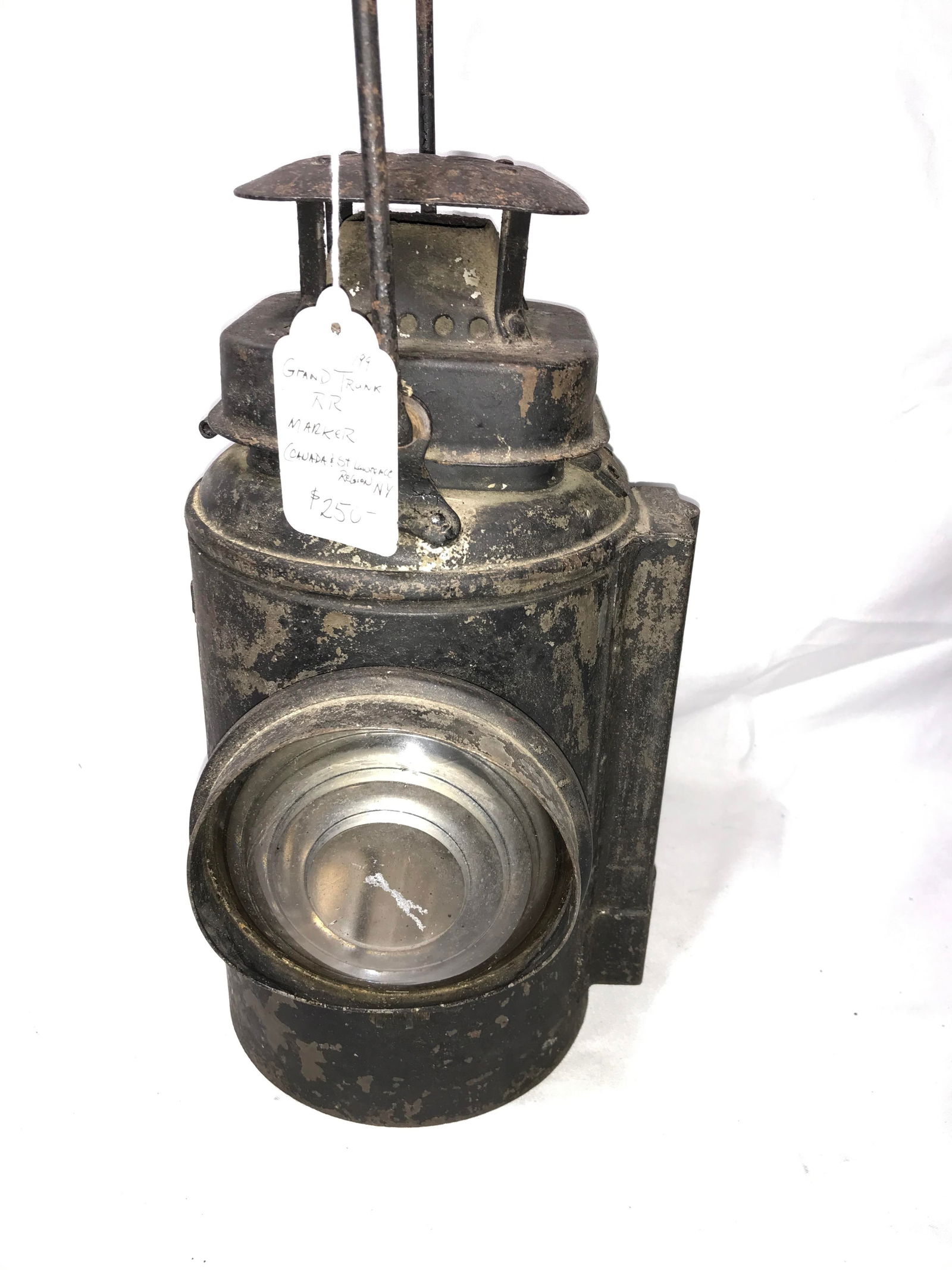 Grand Trunk Railroad Marker Lamp: Canada & St Lawrence Region, NY