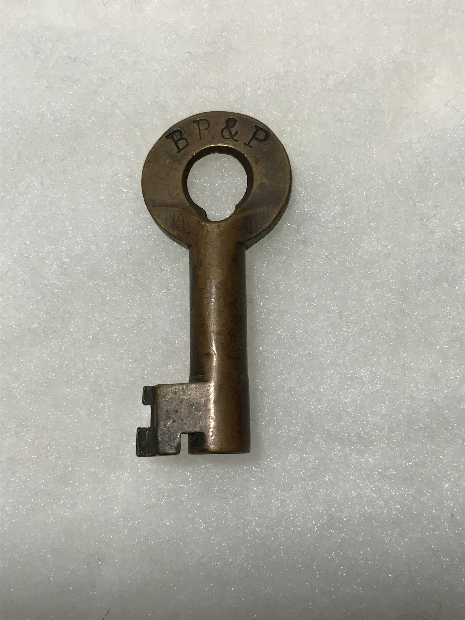 BP & R Railroad Padlock Key (1 of 3)