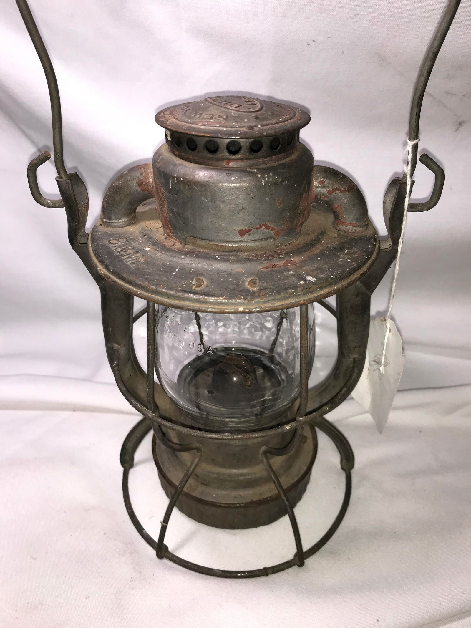 Boston & Maine Railroad Lantern w/ Clear shade (1 of 9)