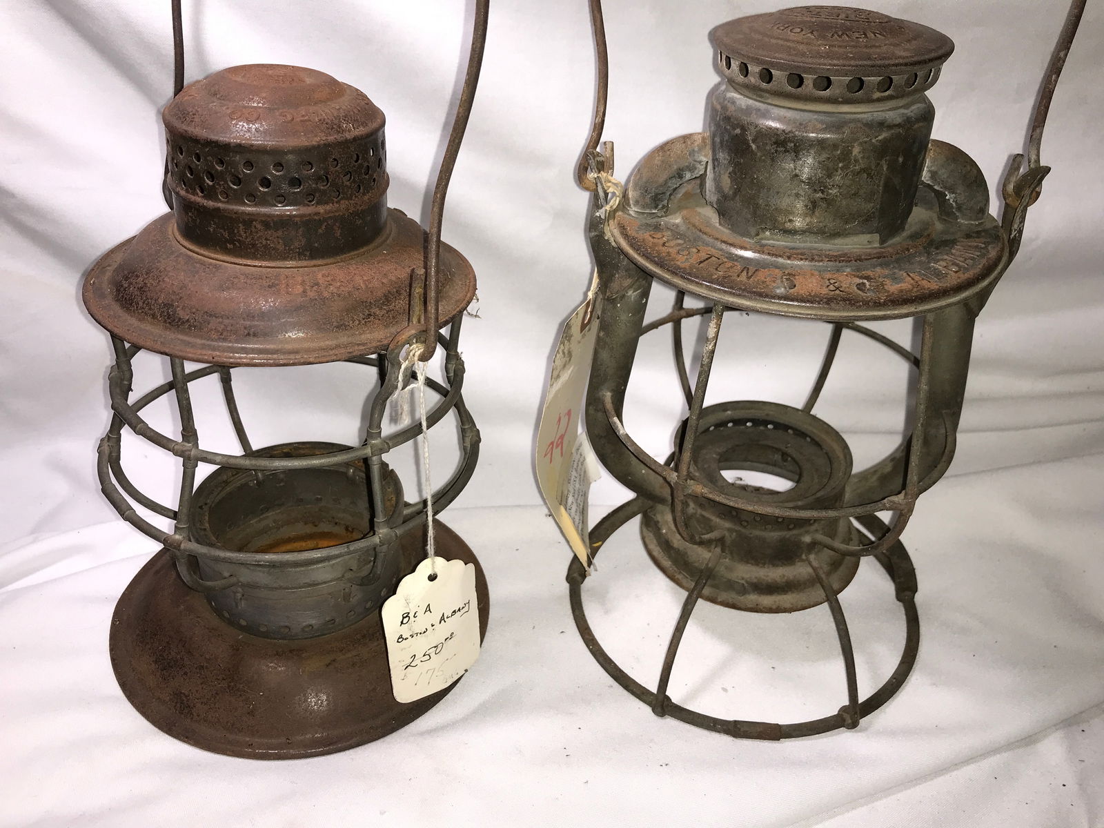 Boston & Albany Railroad Lantern Cages (2) (1 of 5)