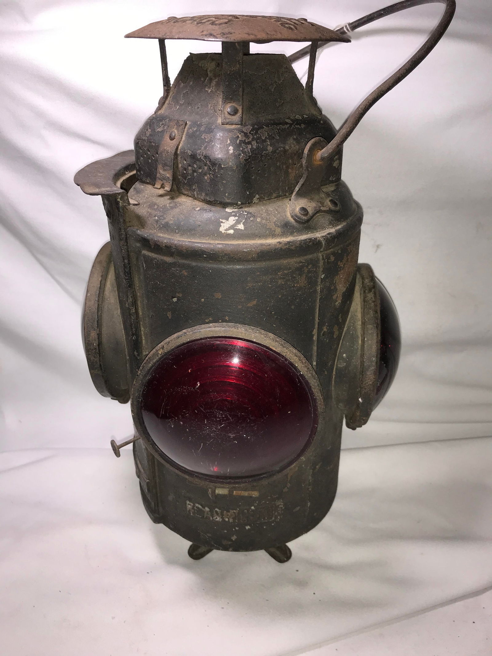 Reading Railroad Lamp w/ 4 Lenses (1 of 12)