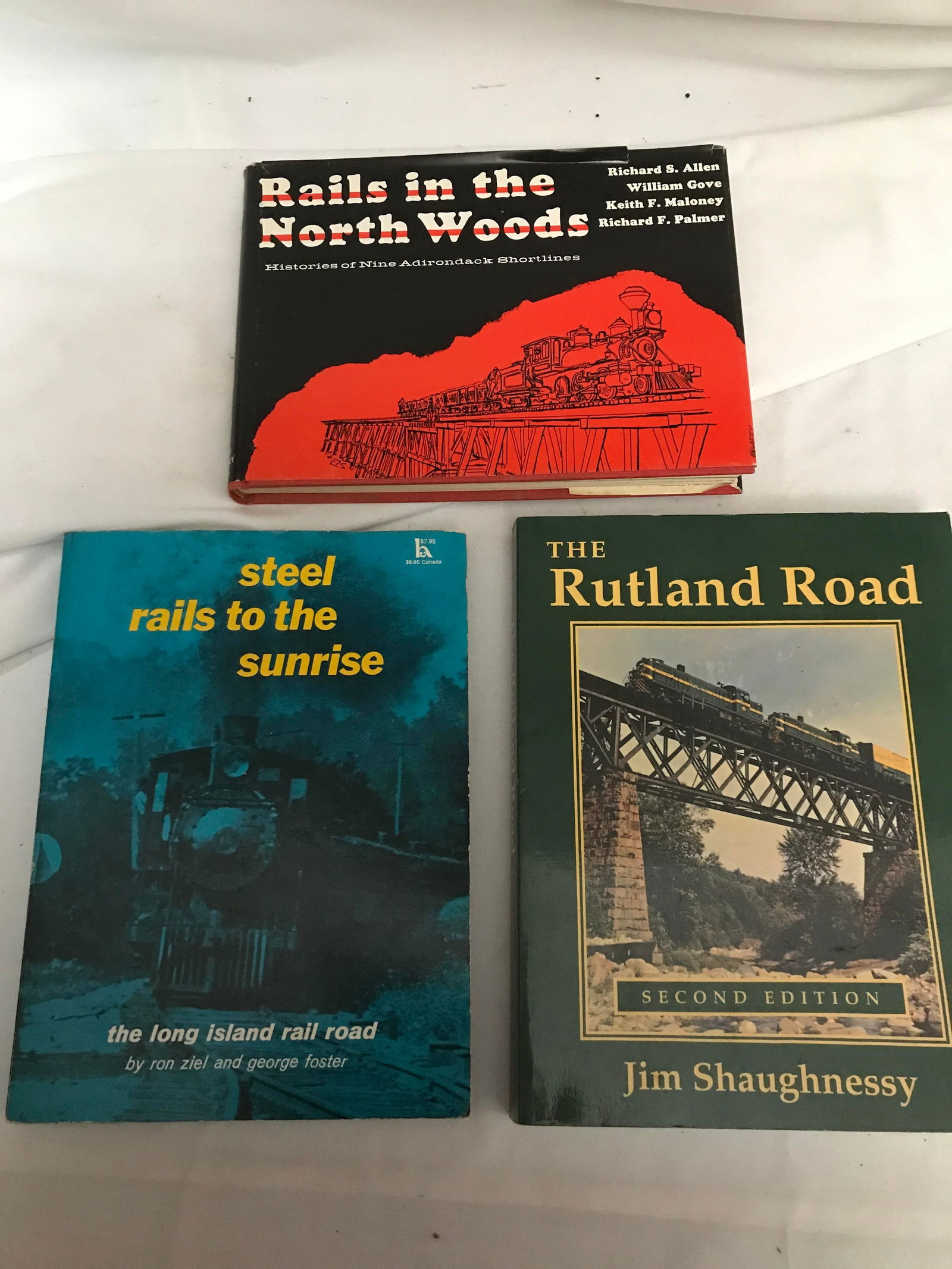 3 Railroad books, including information, and (1 of 4)