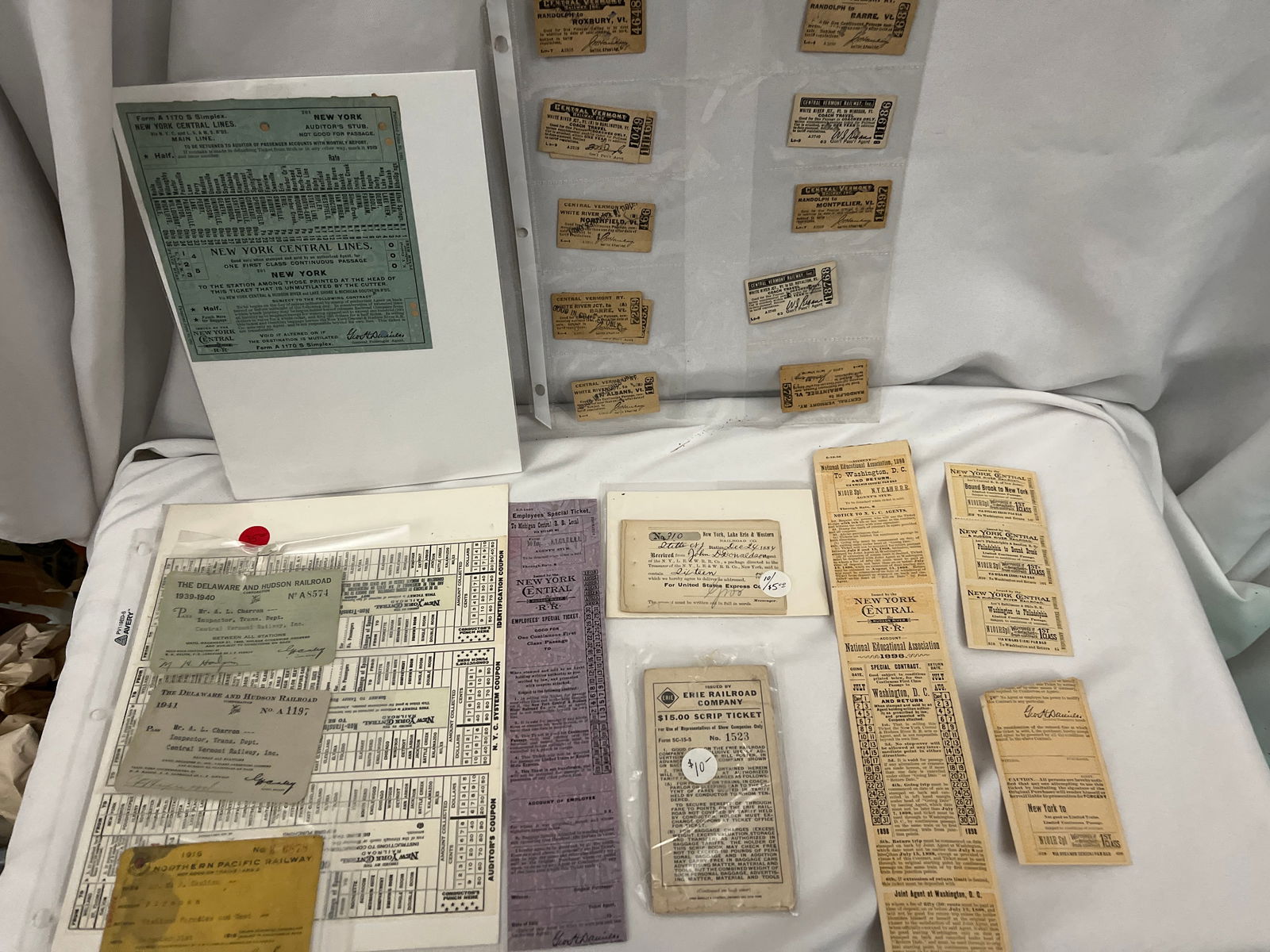Early Railroad Tickets (1 of 6)