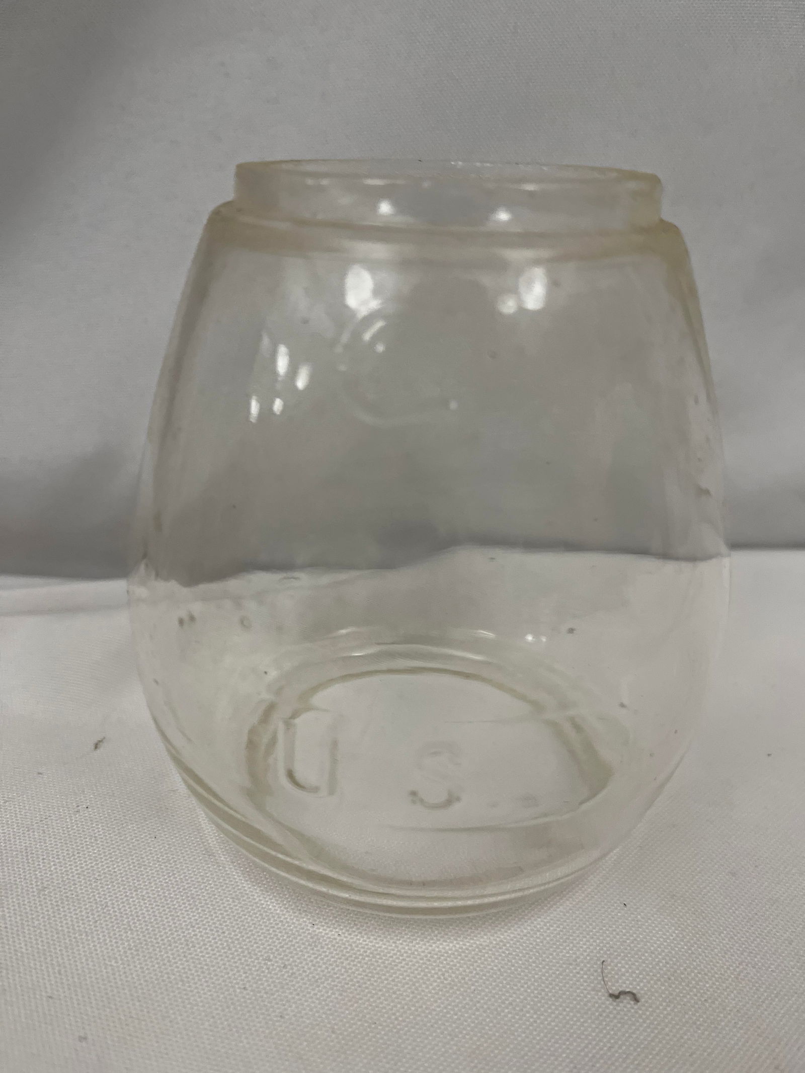 US Railroad Lantern Globe - clear cut Glass (1 of 6)