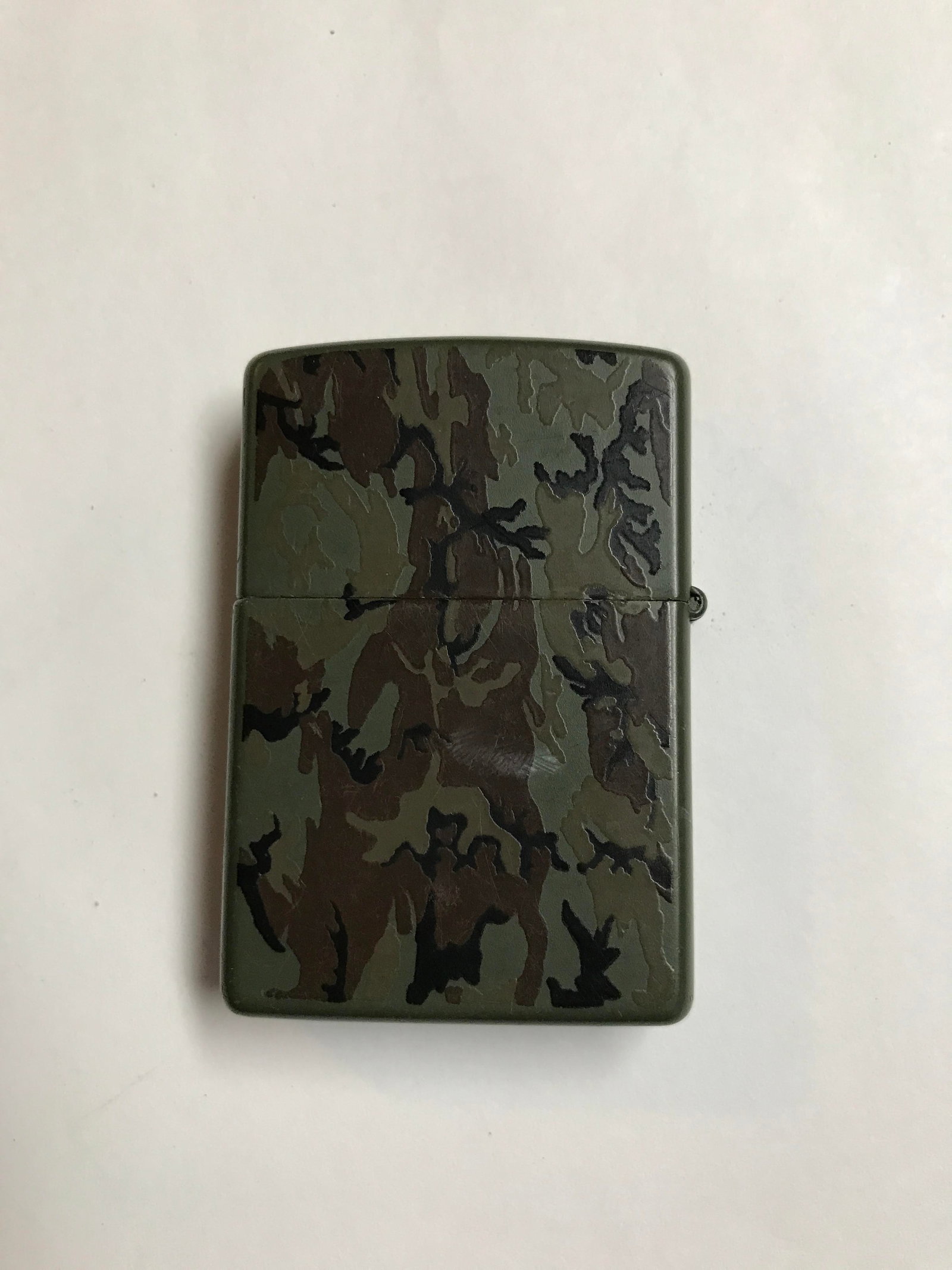 Camouflage Zippo Lighter: .