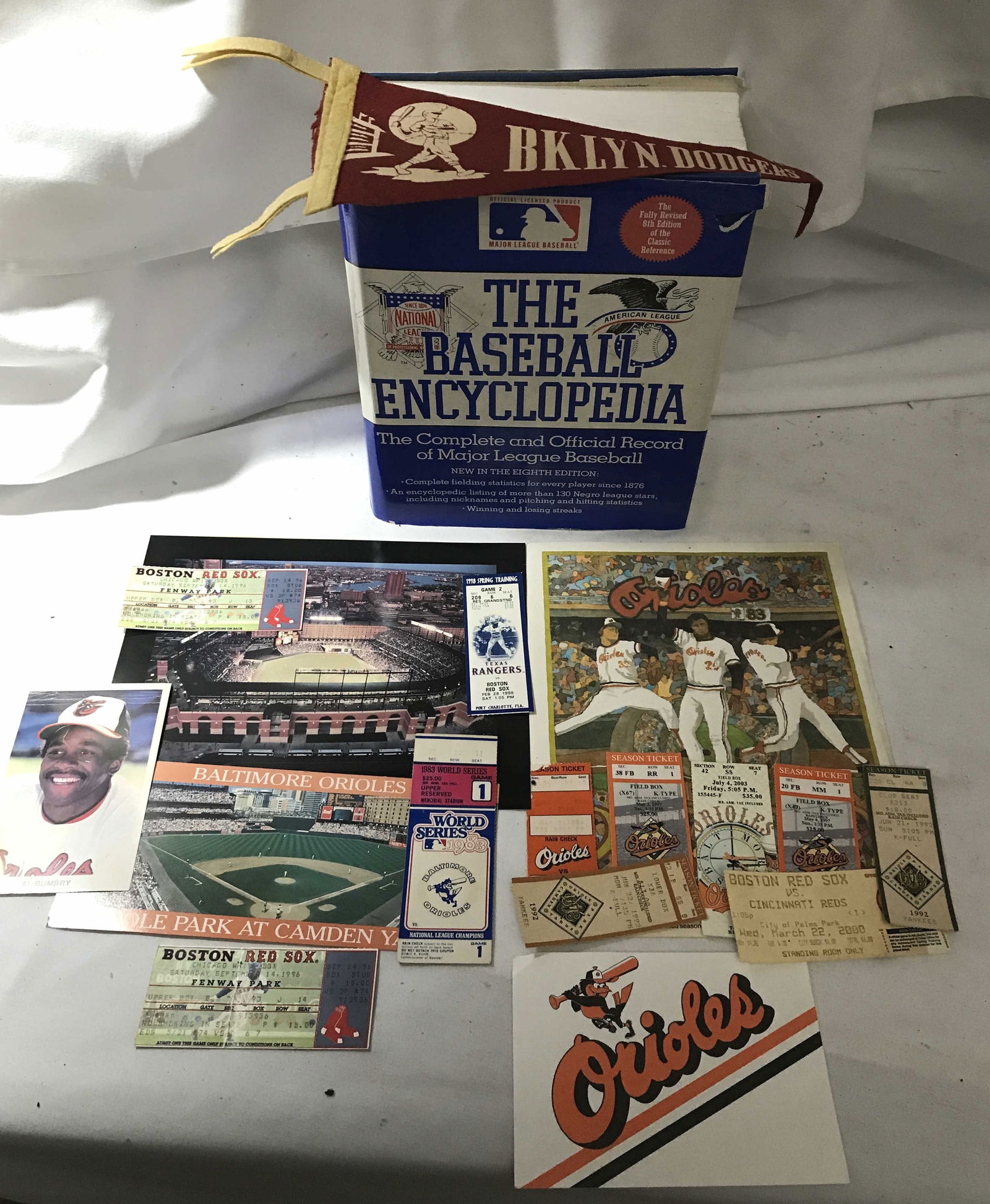 The Baseball Encyclopedia & Baseball Ephemera (1 of 3)