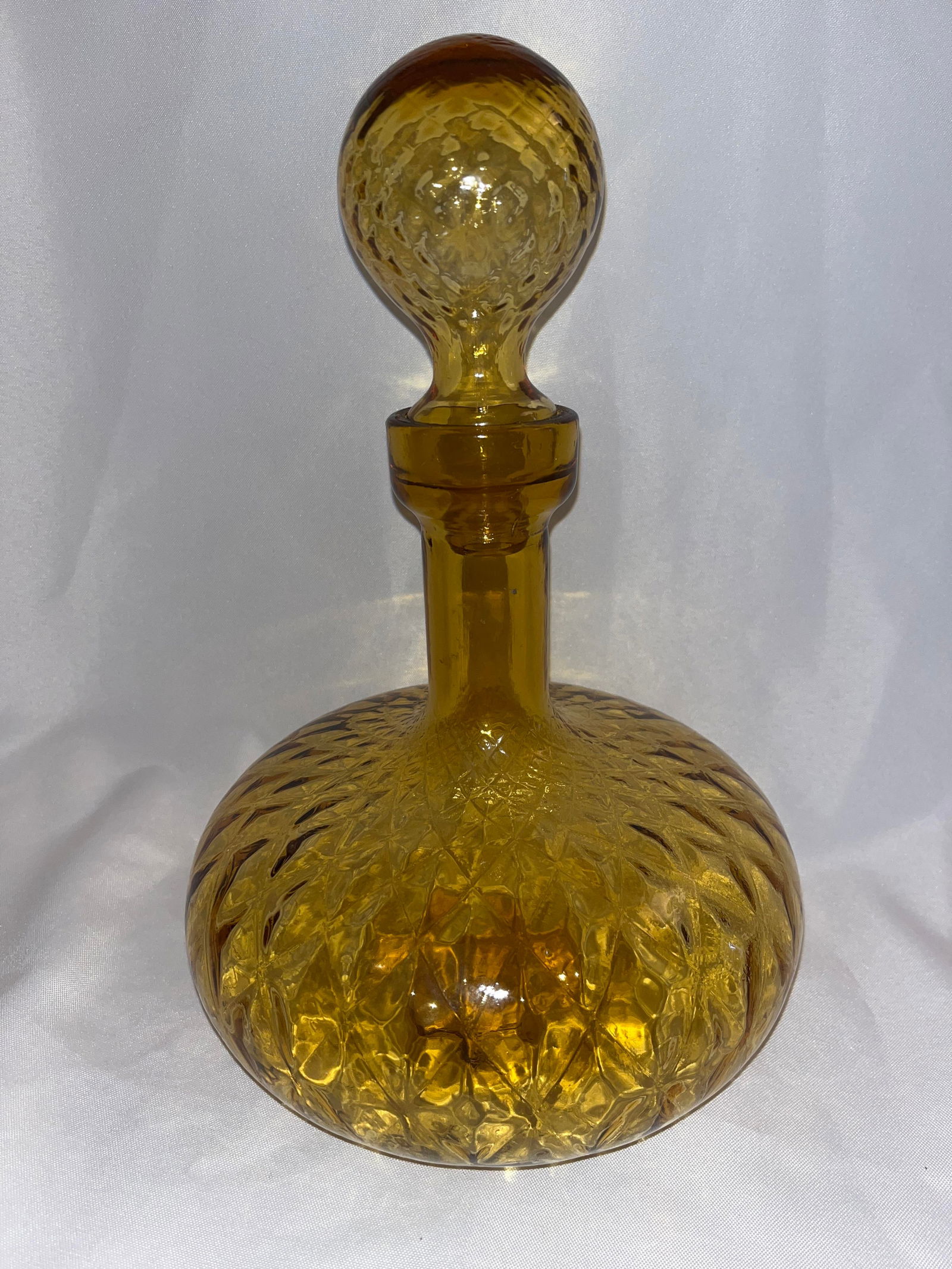Amber Empoli Glass Decanter (1 of 6)