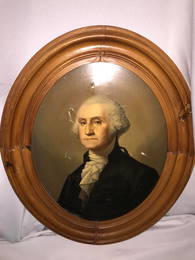 George Washington in Oval Frame