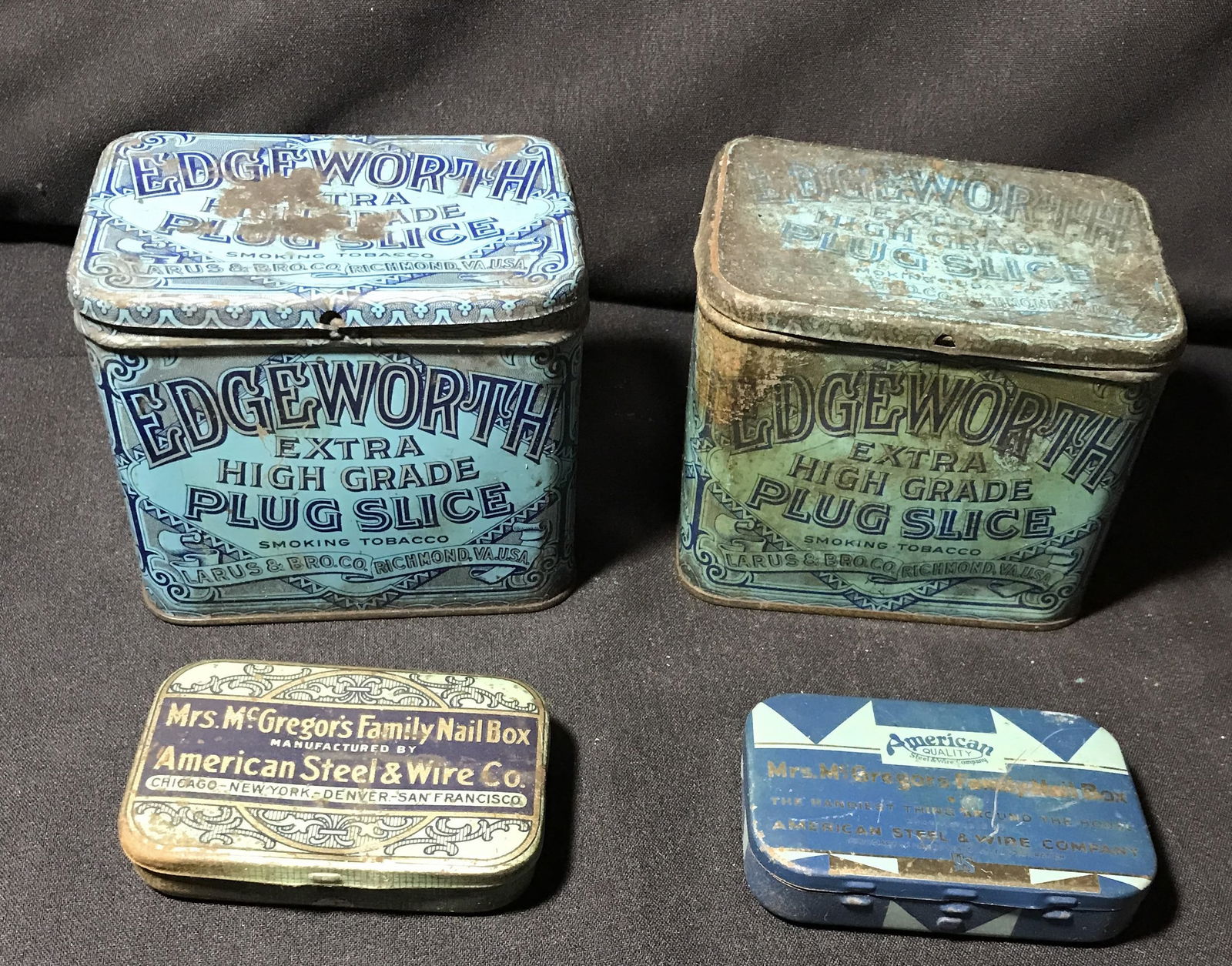 Vintage Advertising Tins (4) (1 of 4)