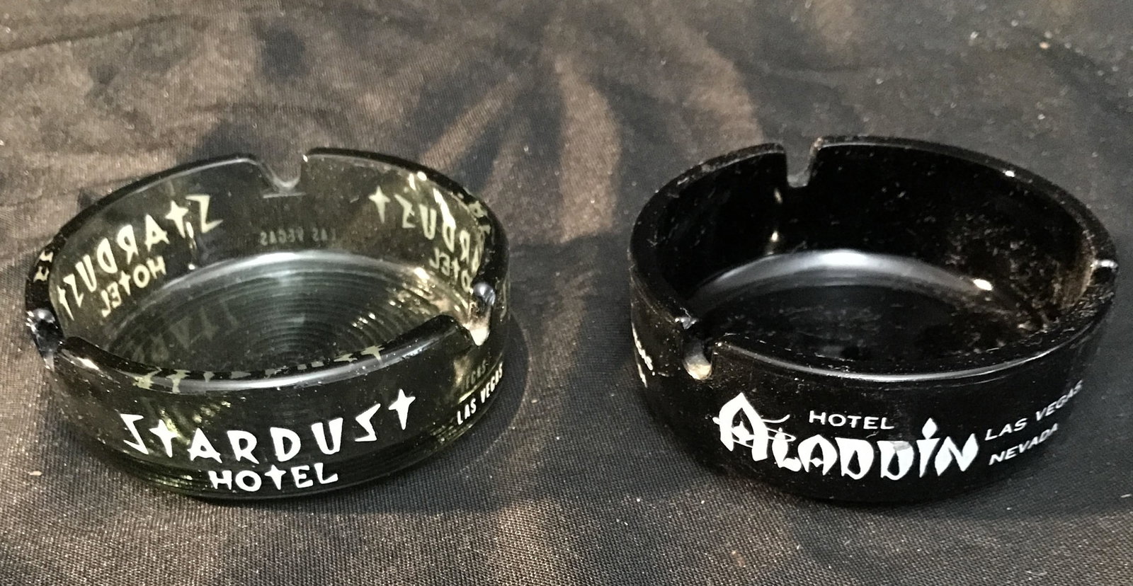 Hotel Ashtrays the Stardust & The Aladdin Hotels (1 of 2)
