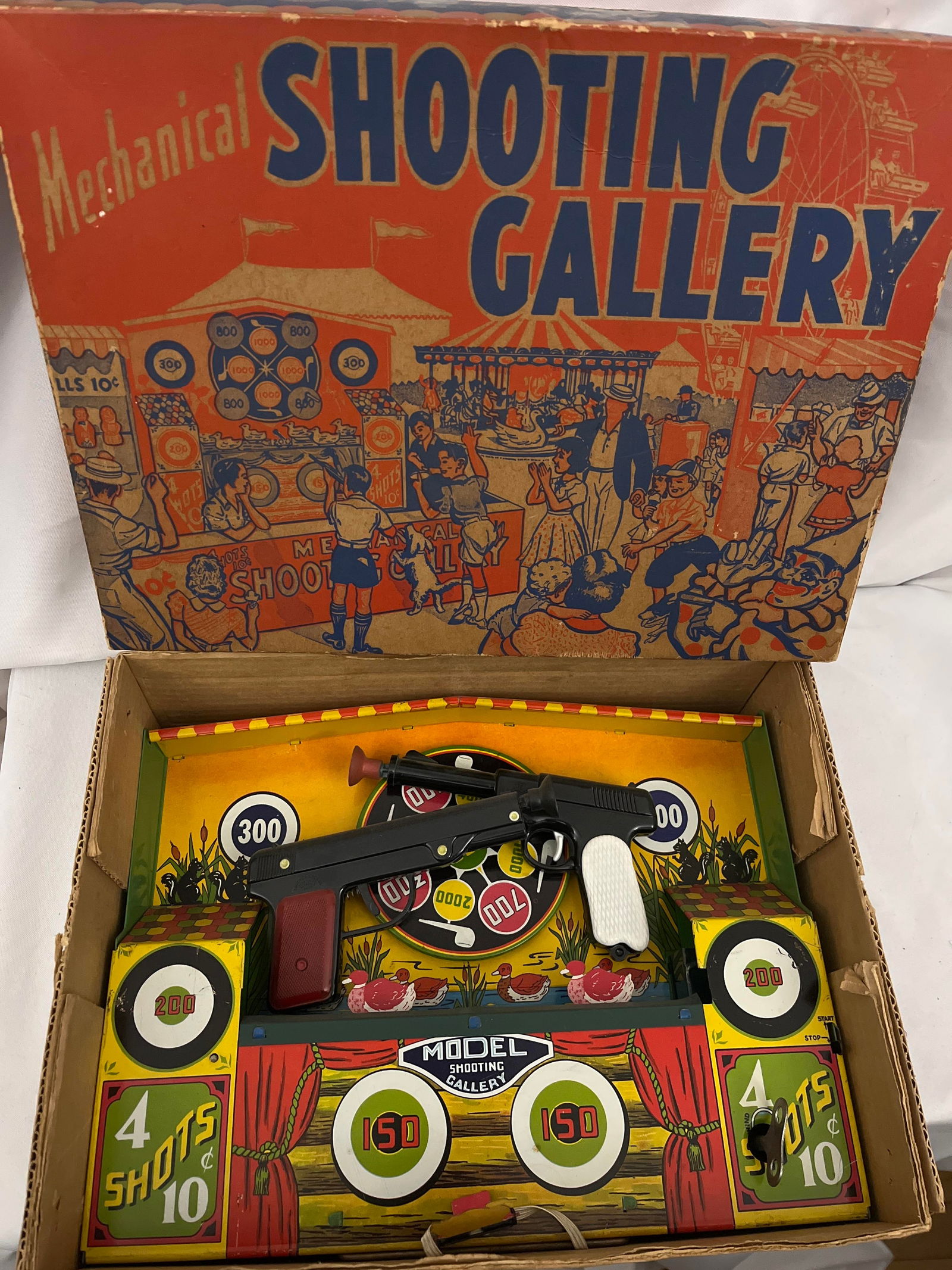 Vintage Wyandotte Mechanical Shooting Gallery (1 of 11)