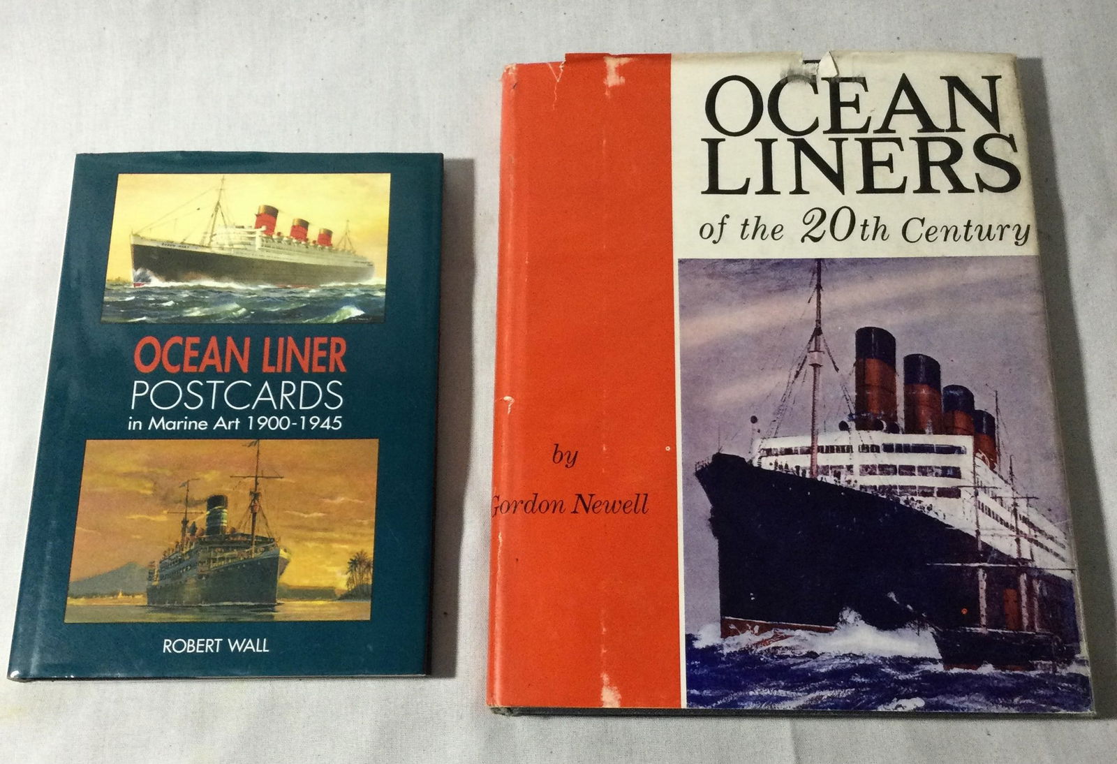 Vintage Books Ocean Liner Postcards by Robert (1 of 5)